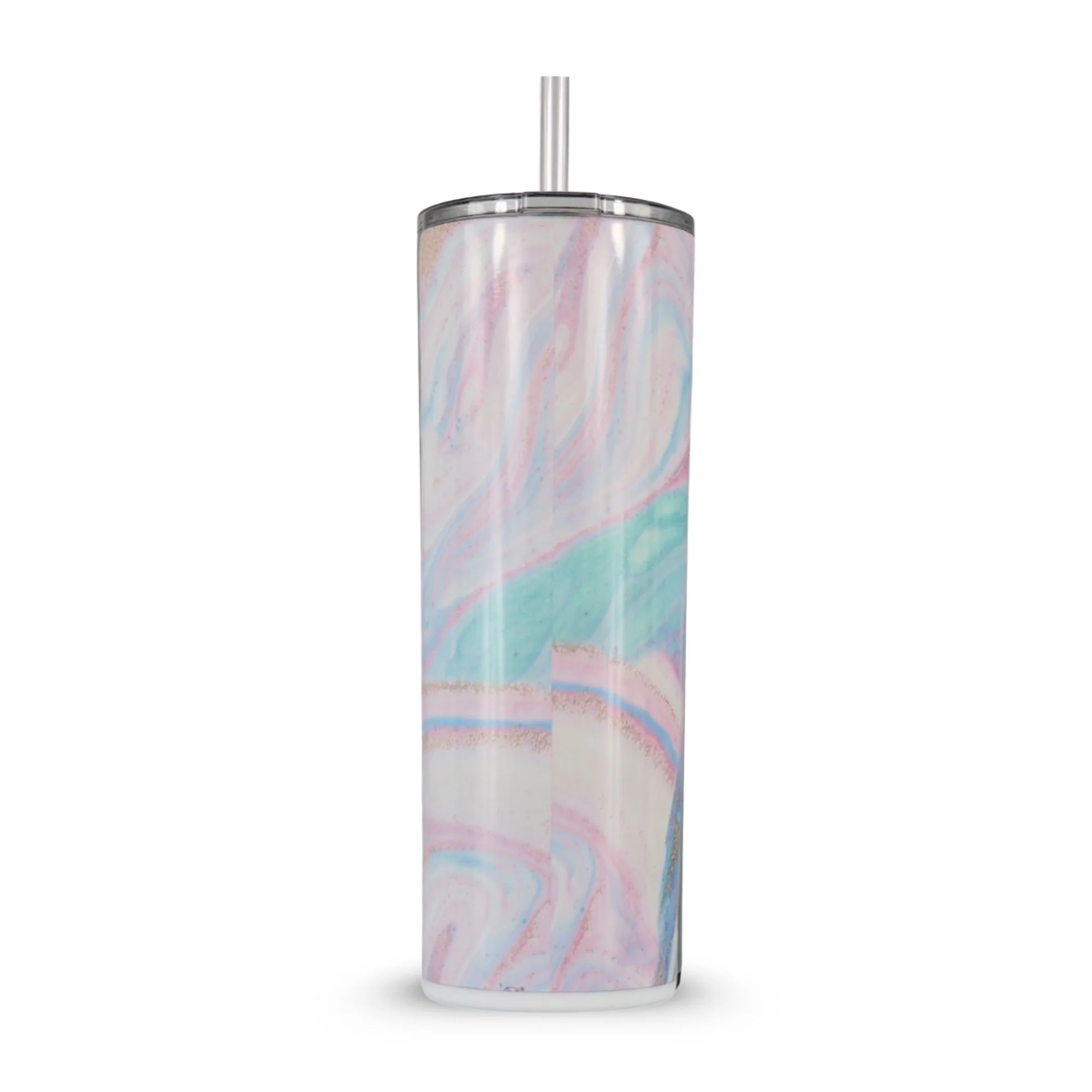 20oz Insulated Skinny Tumbler with Push Down Lid - Image 14