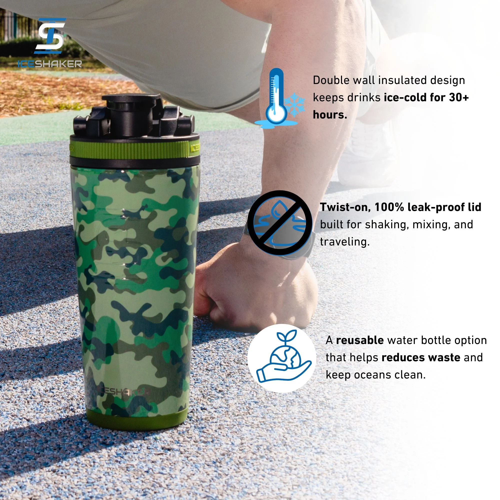 26oz Ice Shaker - Camo - Image 3