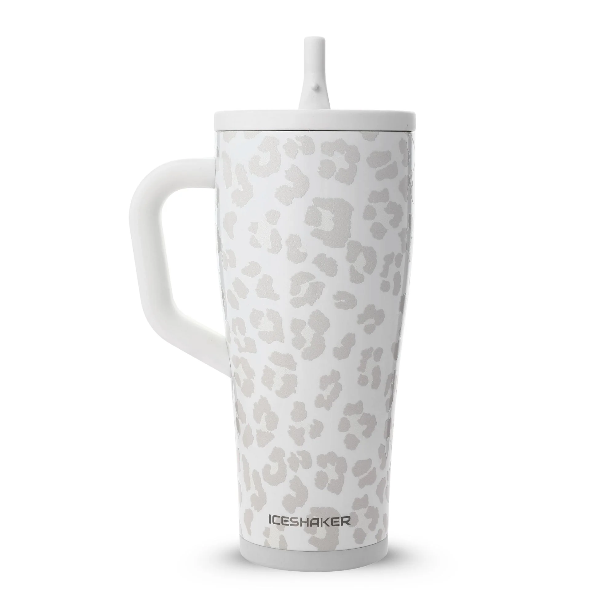 32oz Legend Series Shaker Bottle - White Leopard