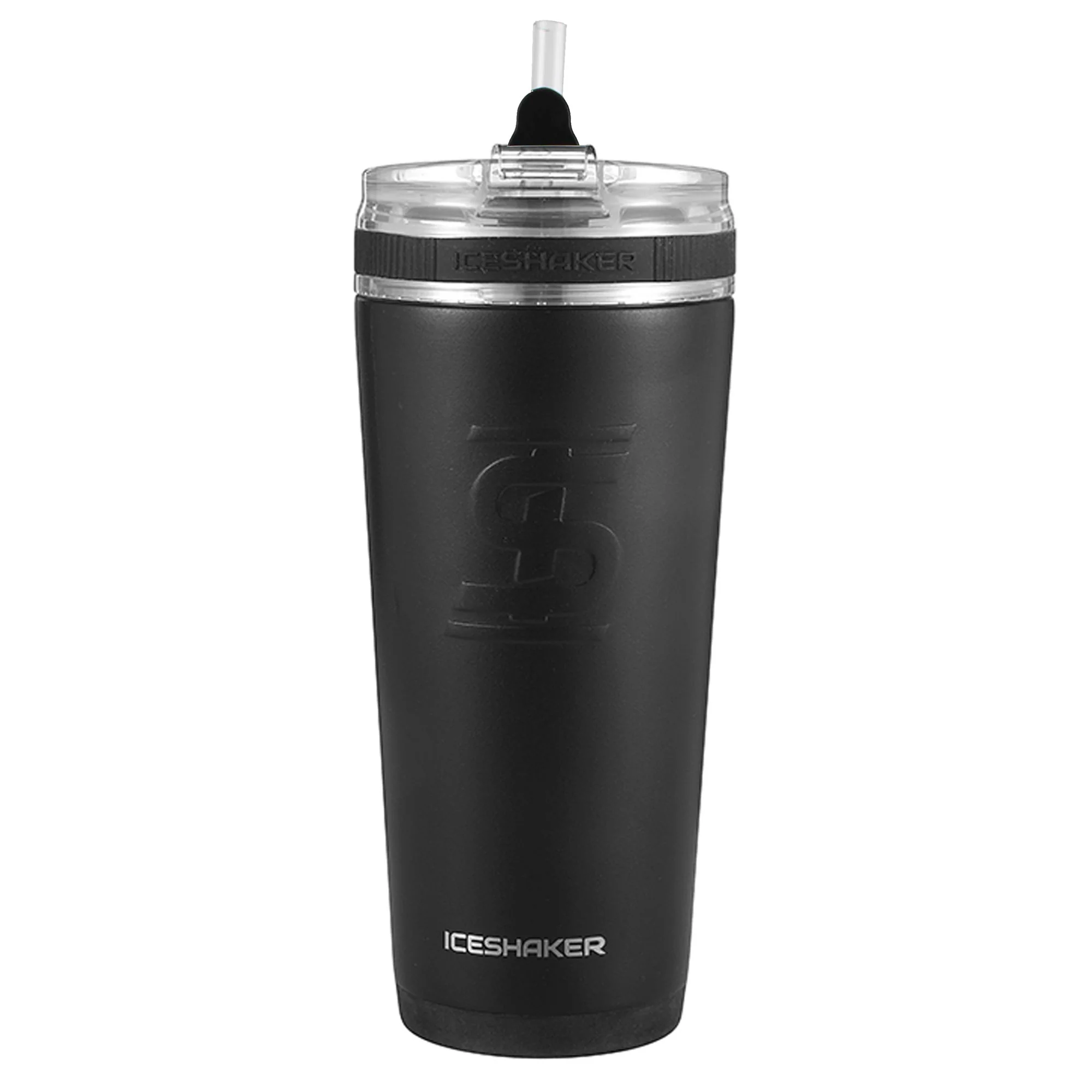 8x8 Custom 26oz Flex Bottle - Black - Image 2