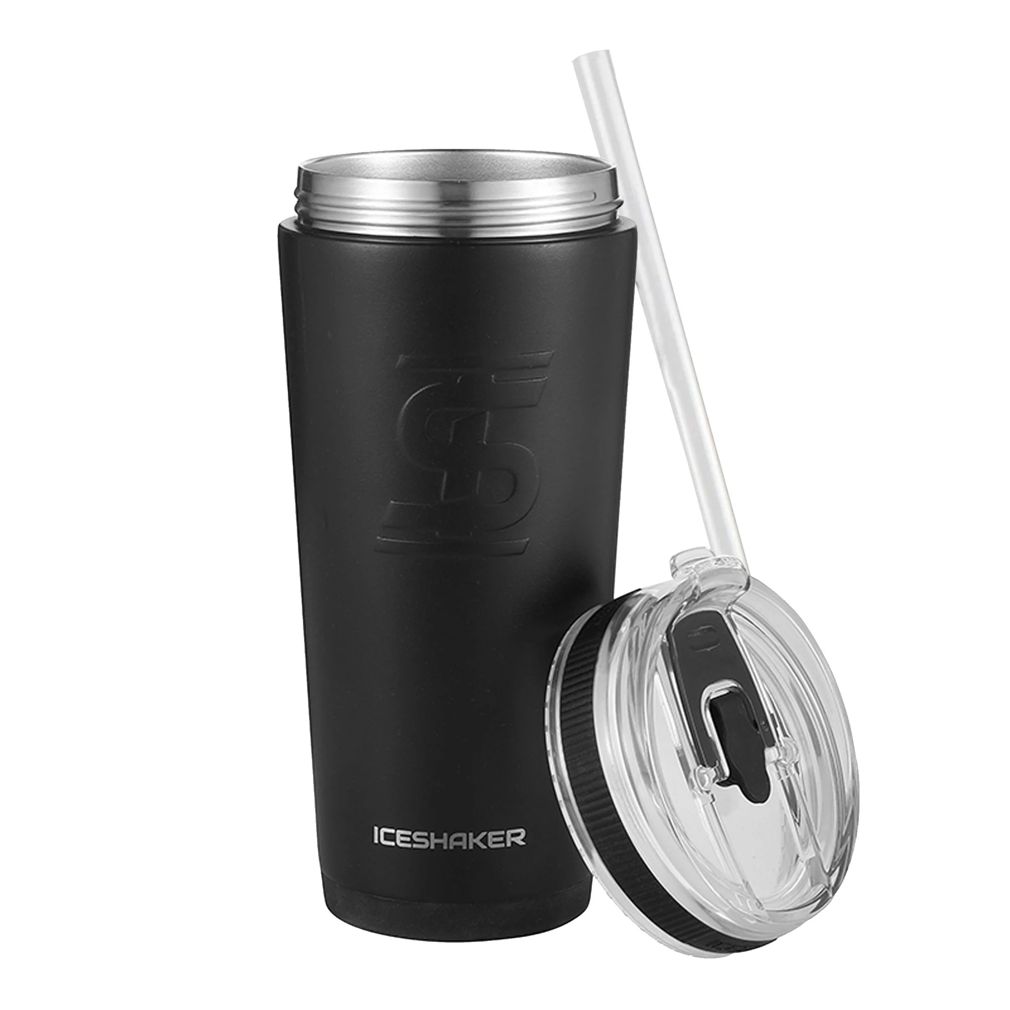 8x8 Custom 26oz Flex Bottle - Black - Image 5