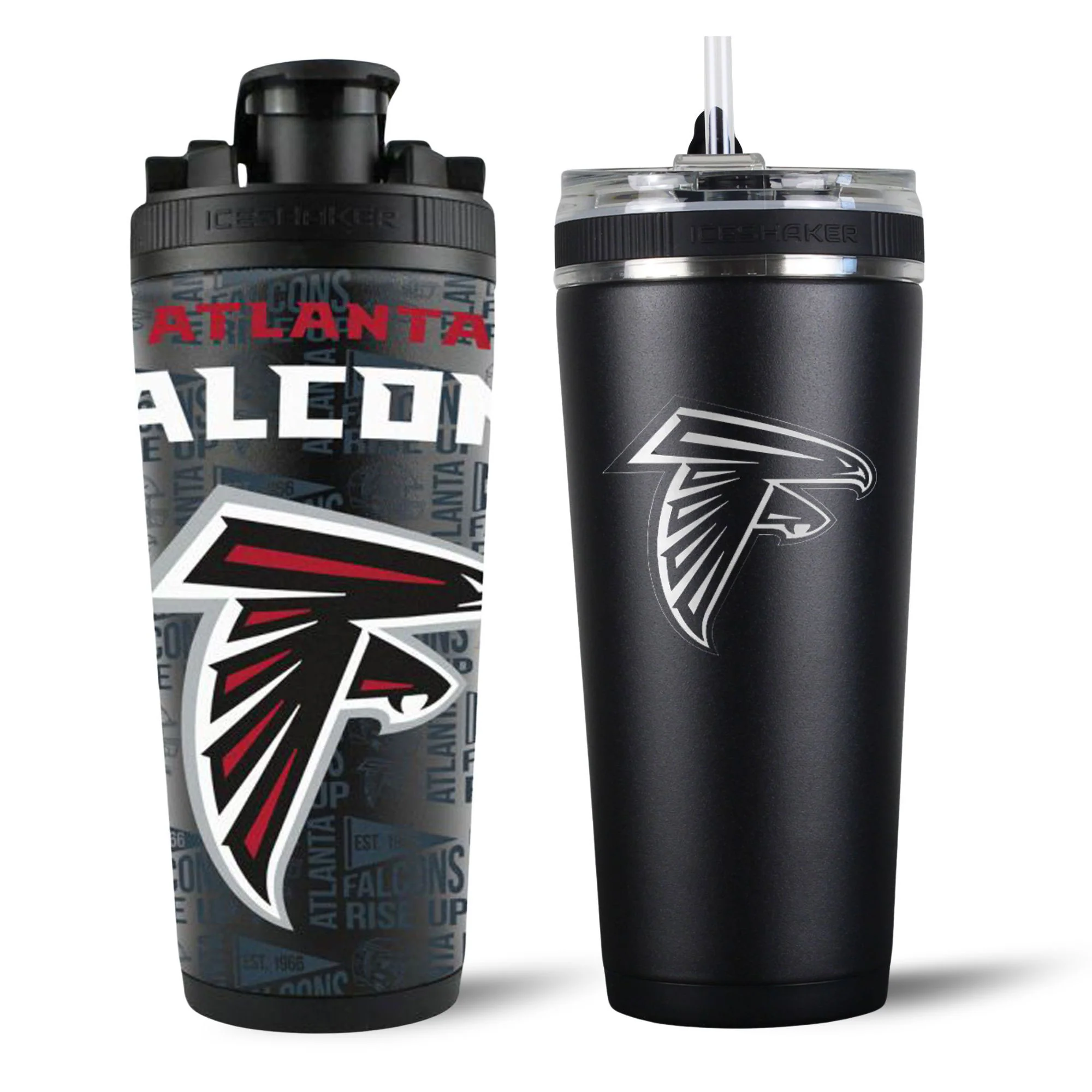 Atlanta Falcons 4D Shaker & Flex Bottle Bundle