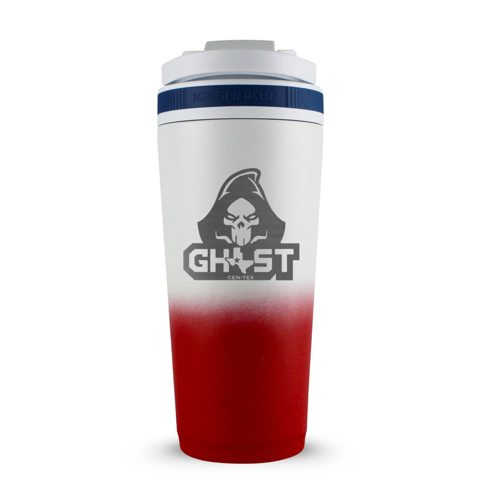 Custom Cen-Tex Ghost Baseball 26oz Ice Shaker - Image 15