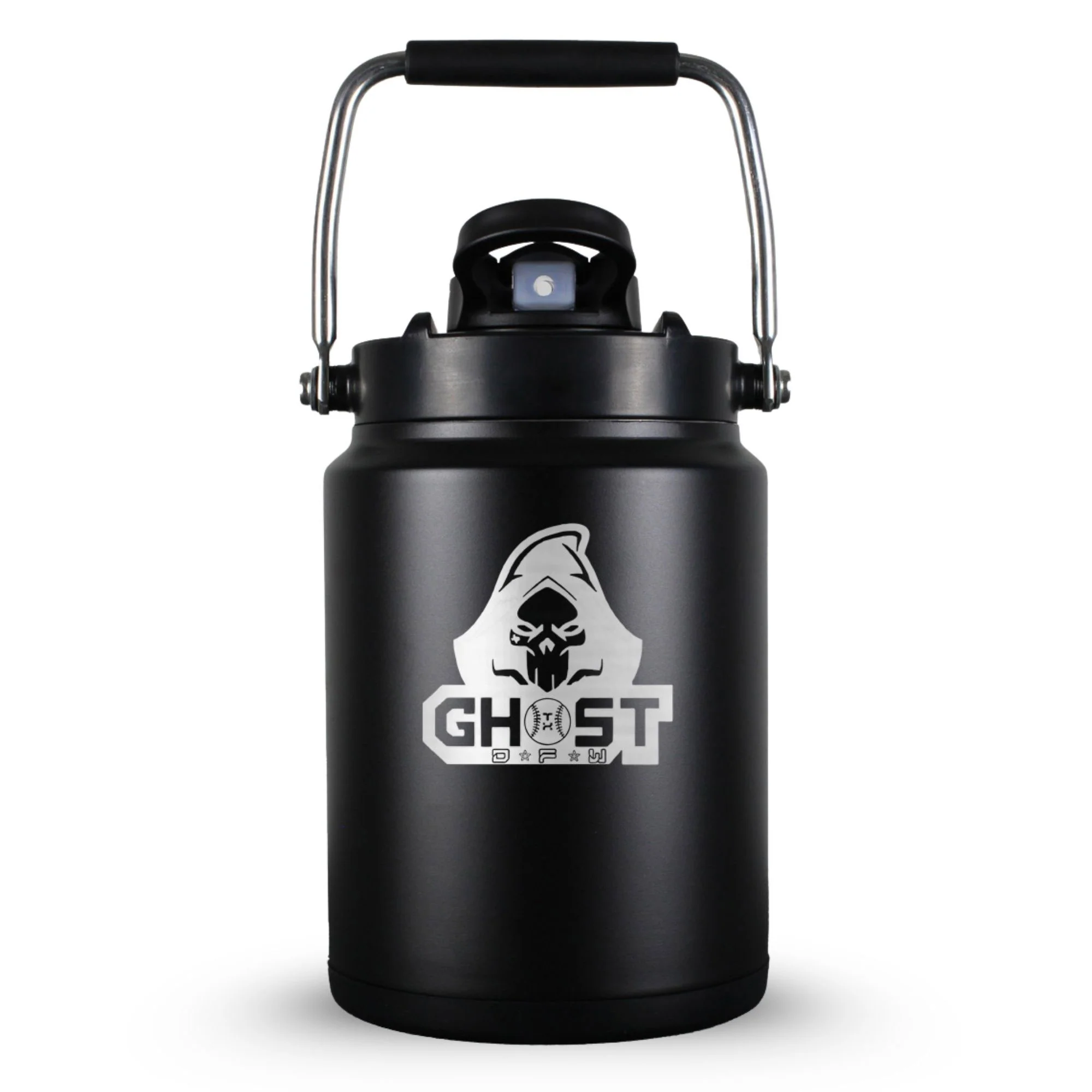 Custom Ghost DFW Half Gallon Jug