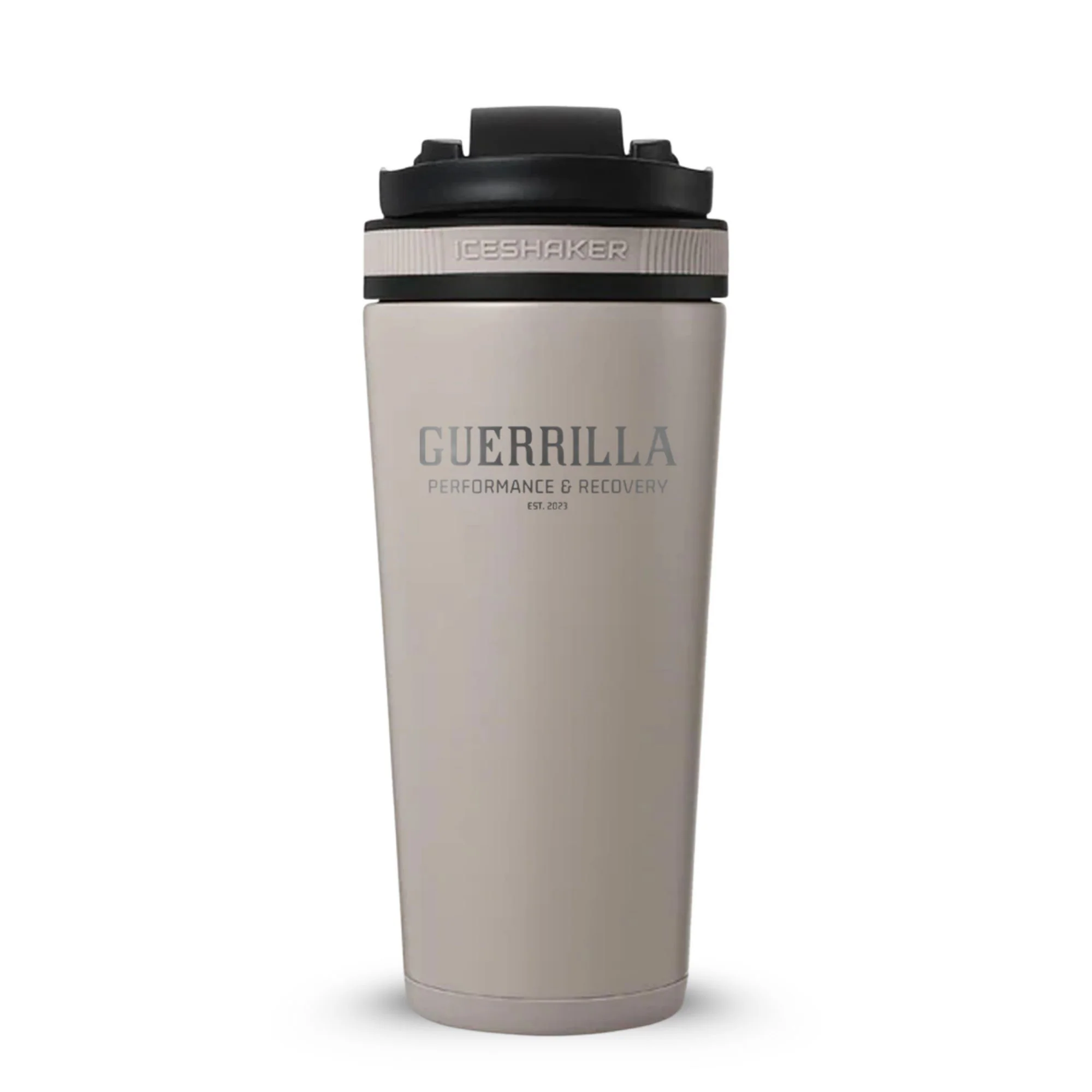 Custom Guerrilla Performance & Recovery 26oz Ice Shaker - Image 15