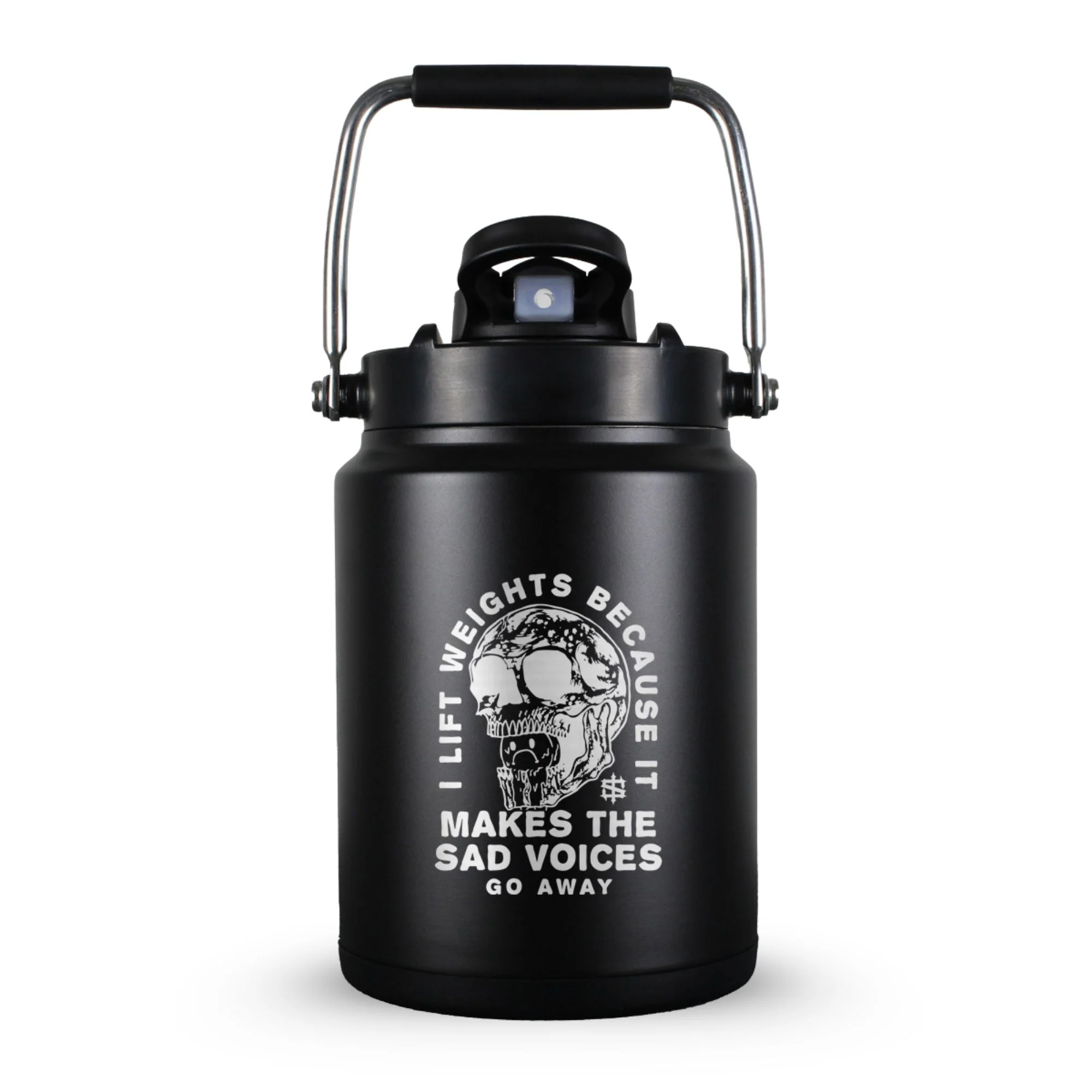 Custom Iron Sanctuary Half Gallon Jugs