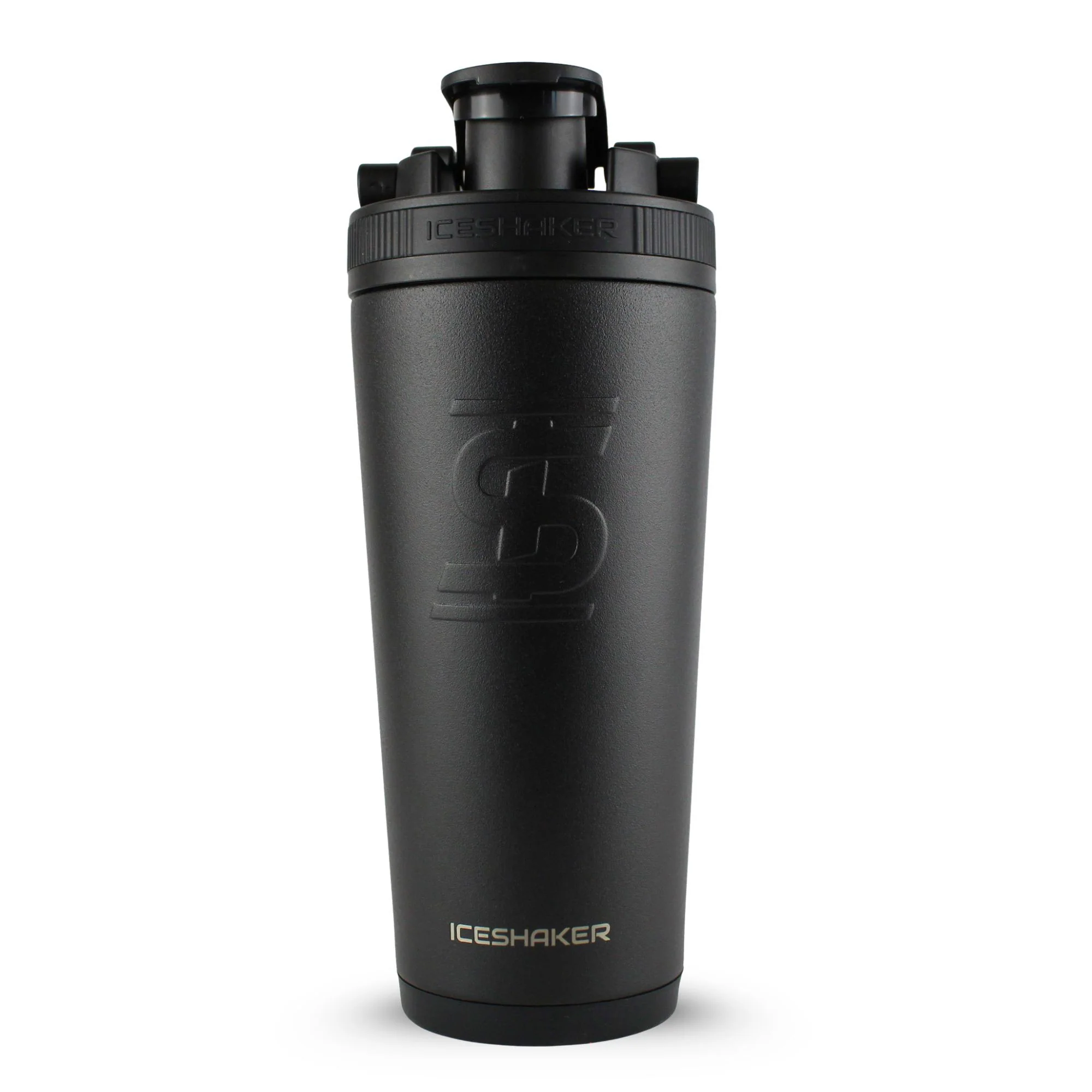 Custom Simply Futbol FC 26oz Ice Shaker - Black - Image 4