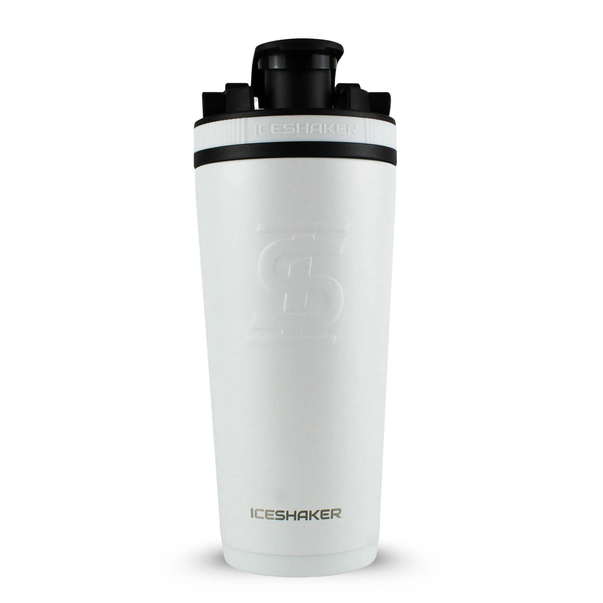 Custom Simply Futbol FC 26oz Ice Shaker - White - Image 4