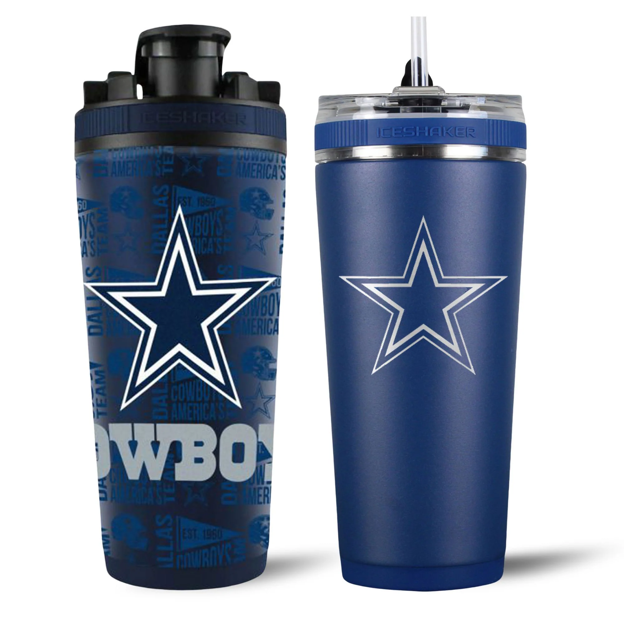 Dallas Cowboys 4D Shaker & Flex Bottle Bundle - Image 2