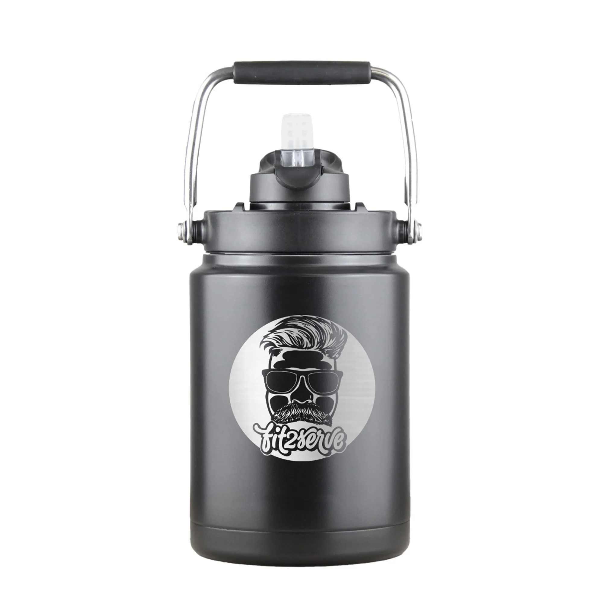 FIT2SERVE Half Gallon Jug - Black