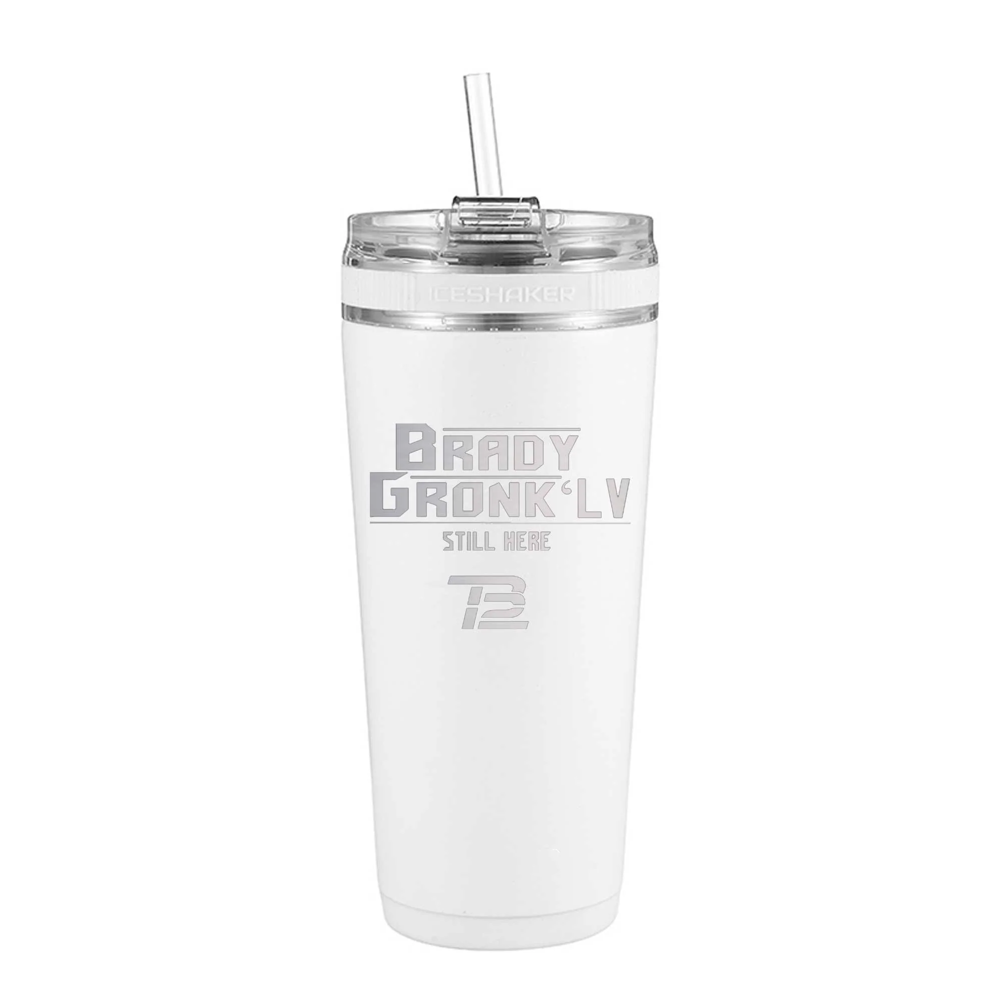 Gronk Brady Still Here 26oz Flex Bottle - Image 3