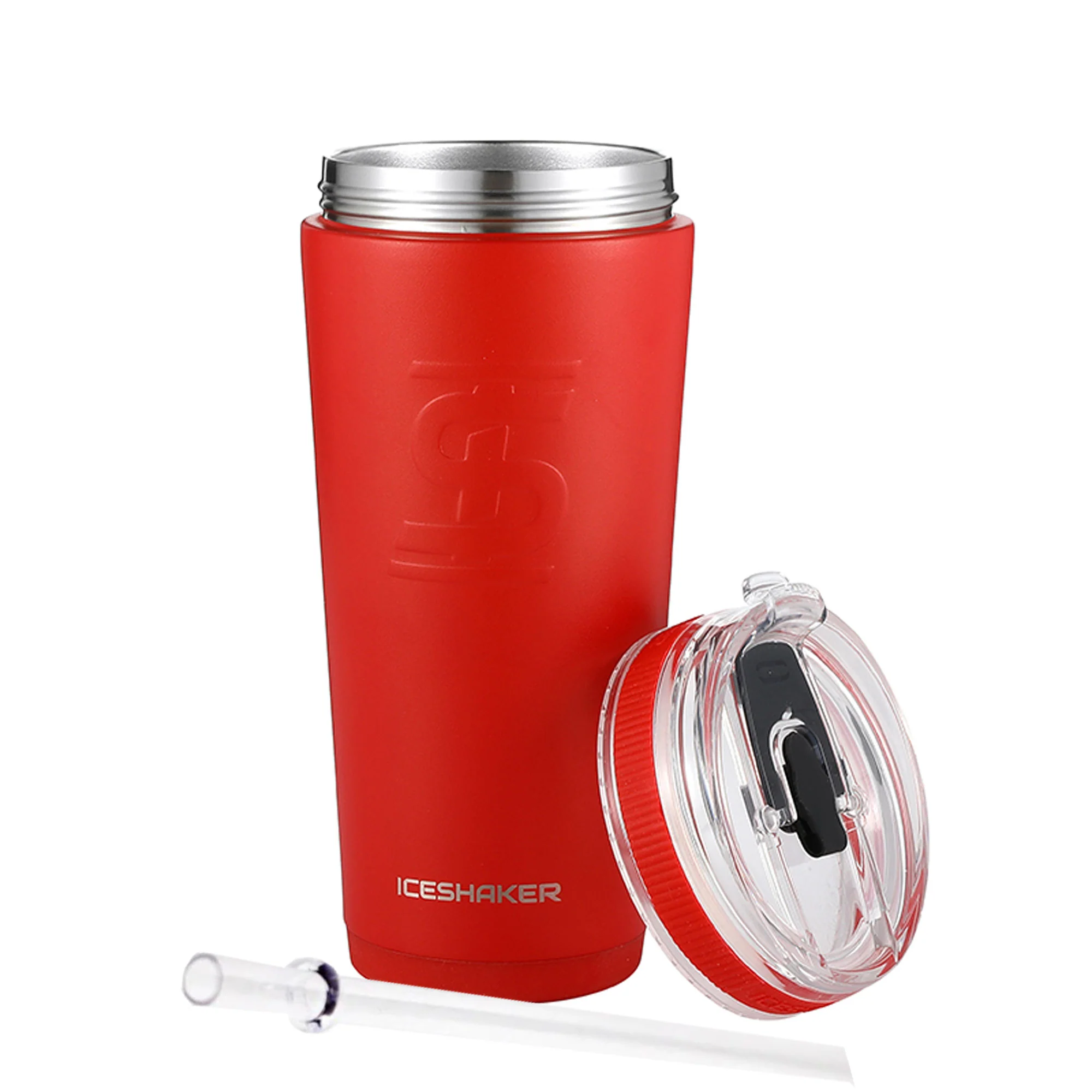 Gronk Brady Still Here 26oz Flex Bottle - Red - Image 3