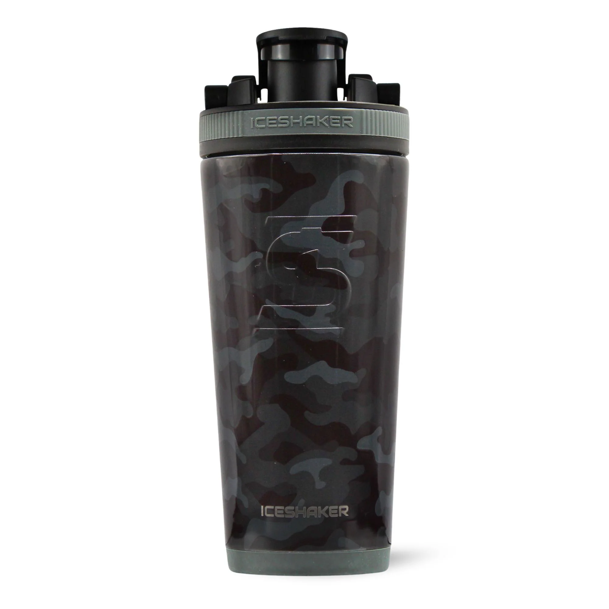 Ice Shaker 4D Series 26oz Shaker Bottle - Black Camo - Image 5
