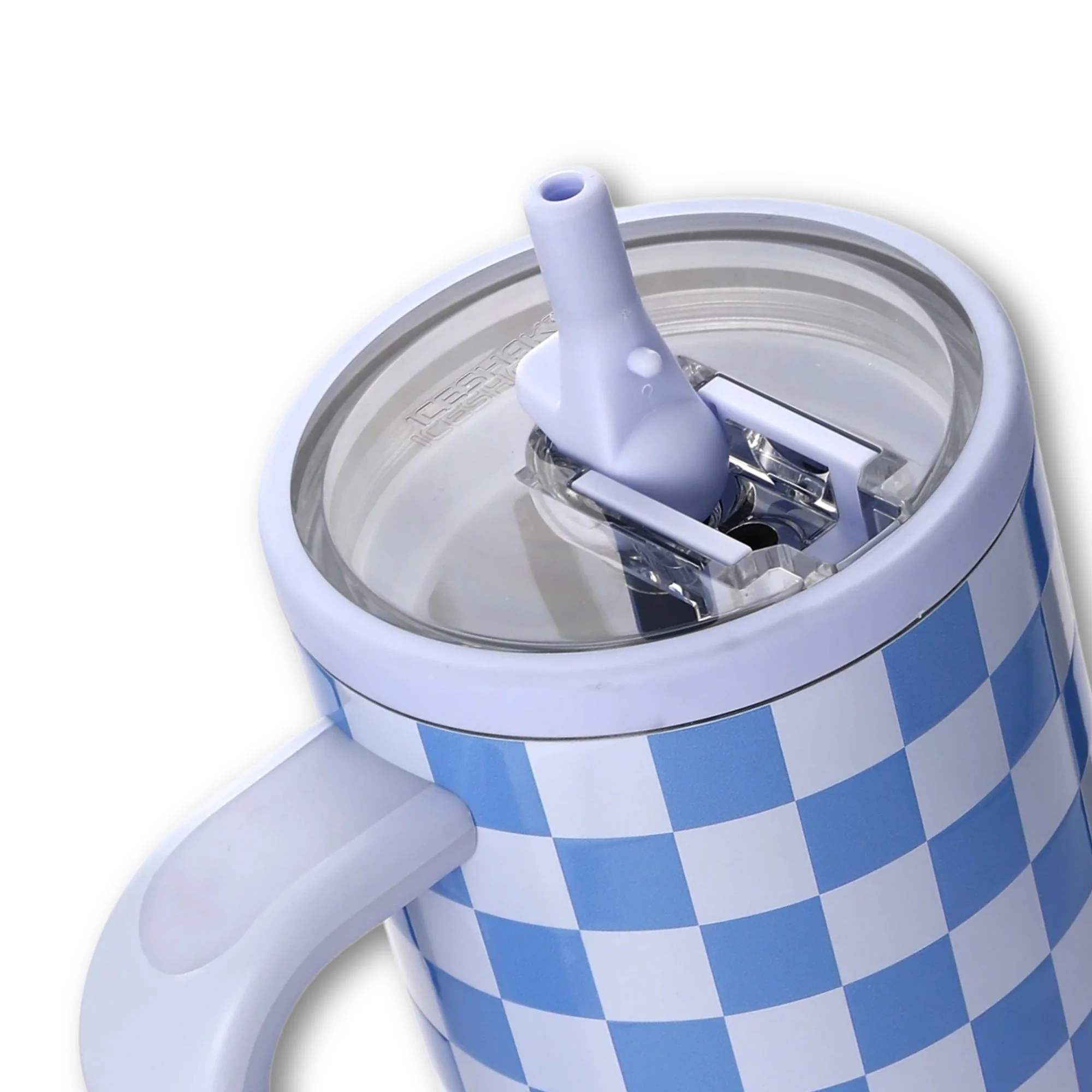 Ice Shaker Blue Checkers Legend Series Shaker Tumbler - Image 2