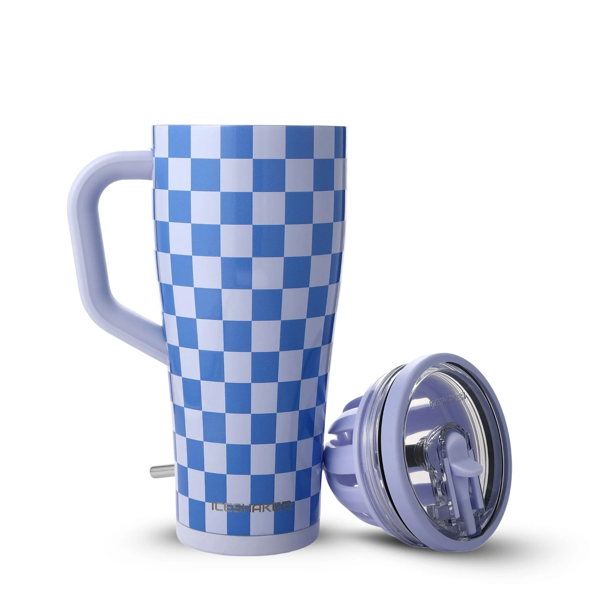 Ice Shaker Blue Checkers Legend Series Shaker Tumbler - Image 8