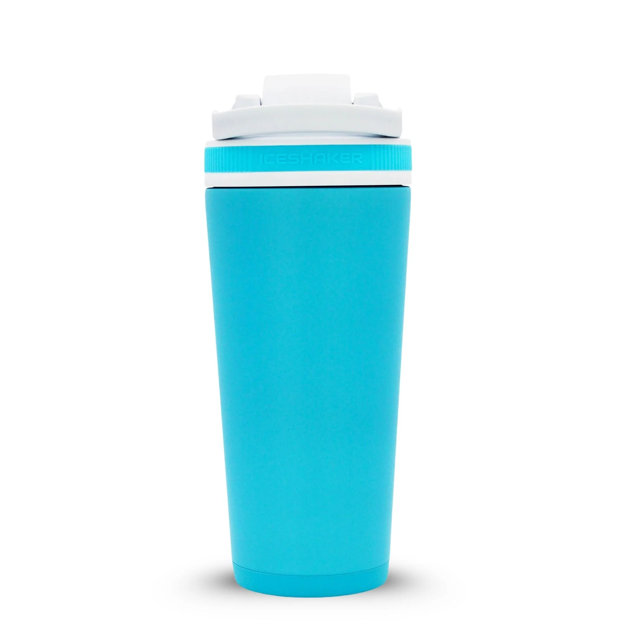 Ice Shaker Matte Series 26oz Shaker Bottle - Caribbean Blue - Image 6