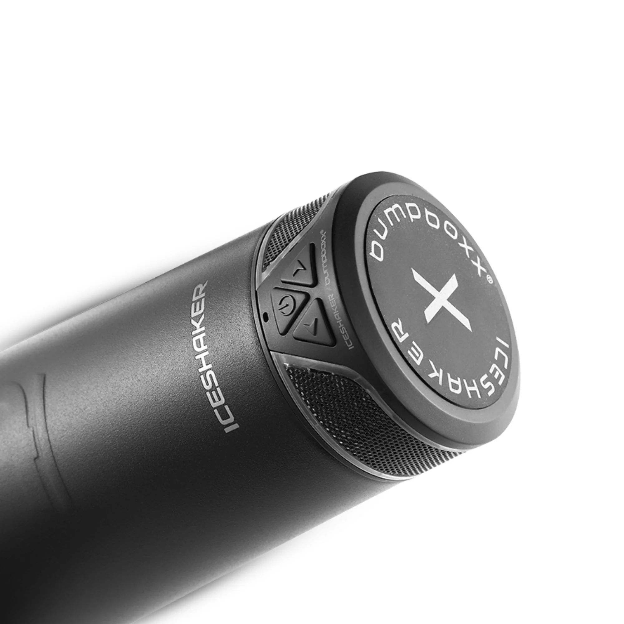 Ice Shaker X Bumpboxx Speaker Bottle - Black - Image 4