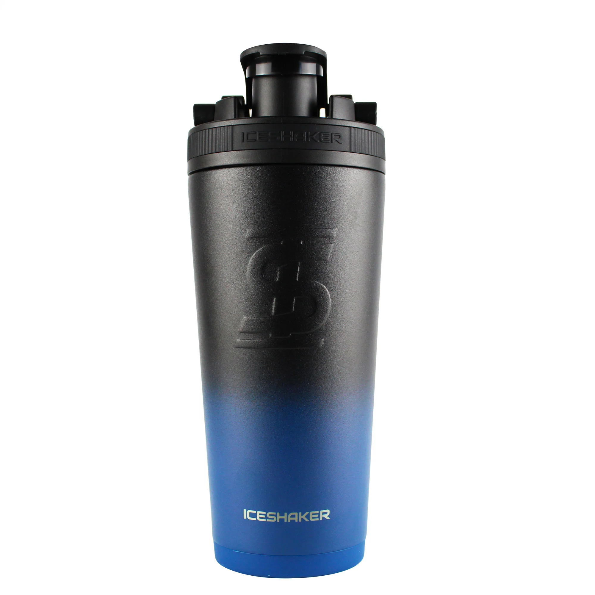 Nick "The Mutant" Walker Custom 26oz Ice Shaker - Navy Black Ombre - Image 2