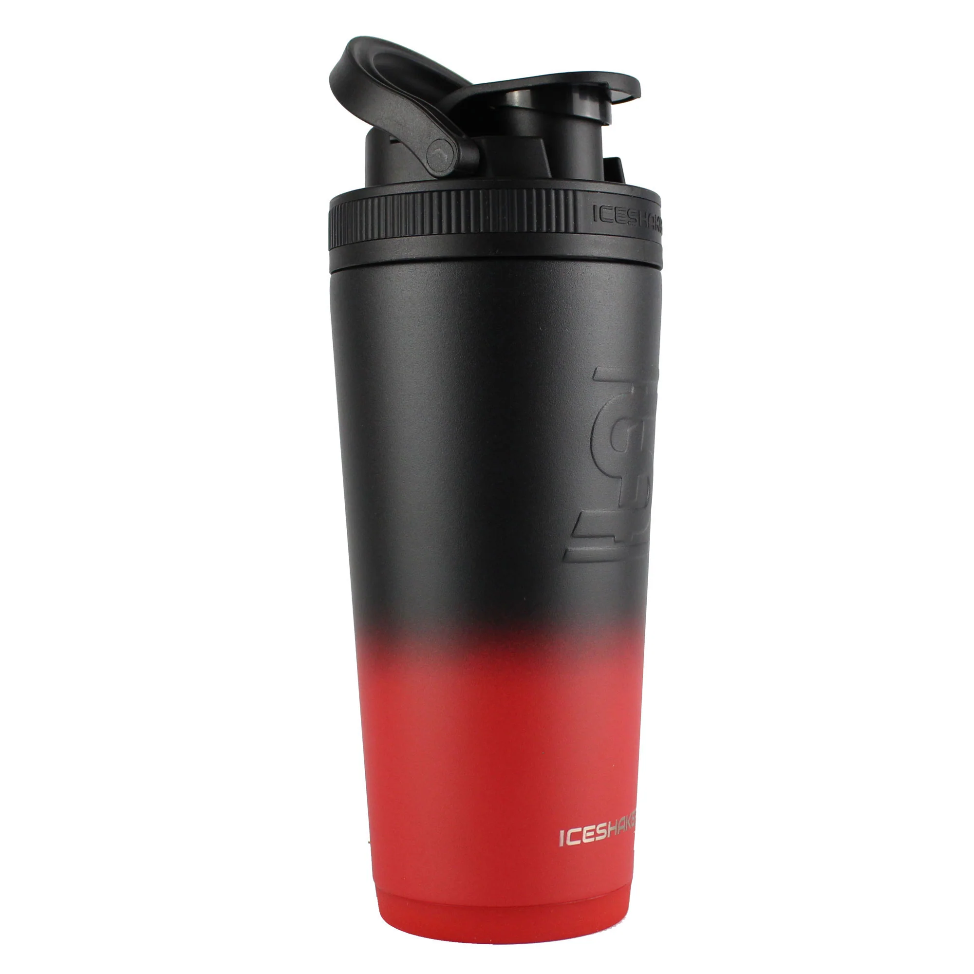 Nick "The Mutant" Walker Custom 26oz Ice Shaker - Red Black Ombre - Image 3