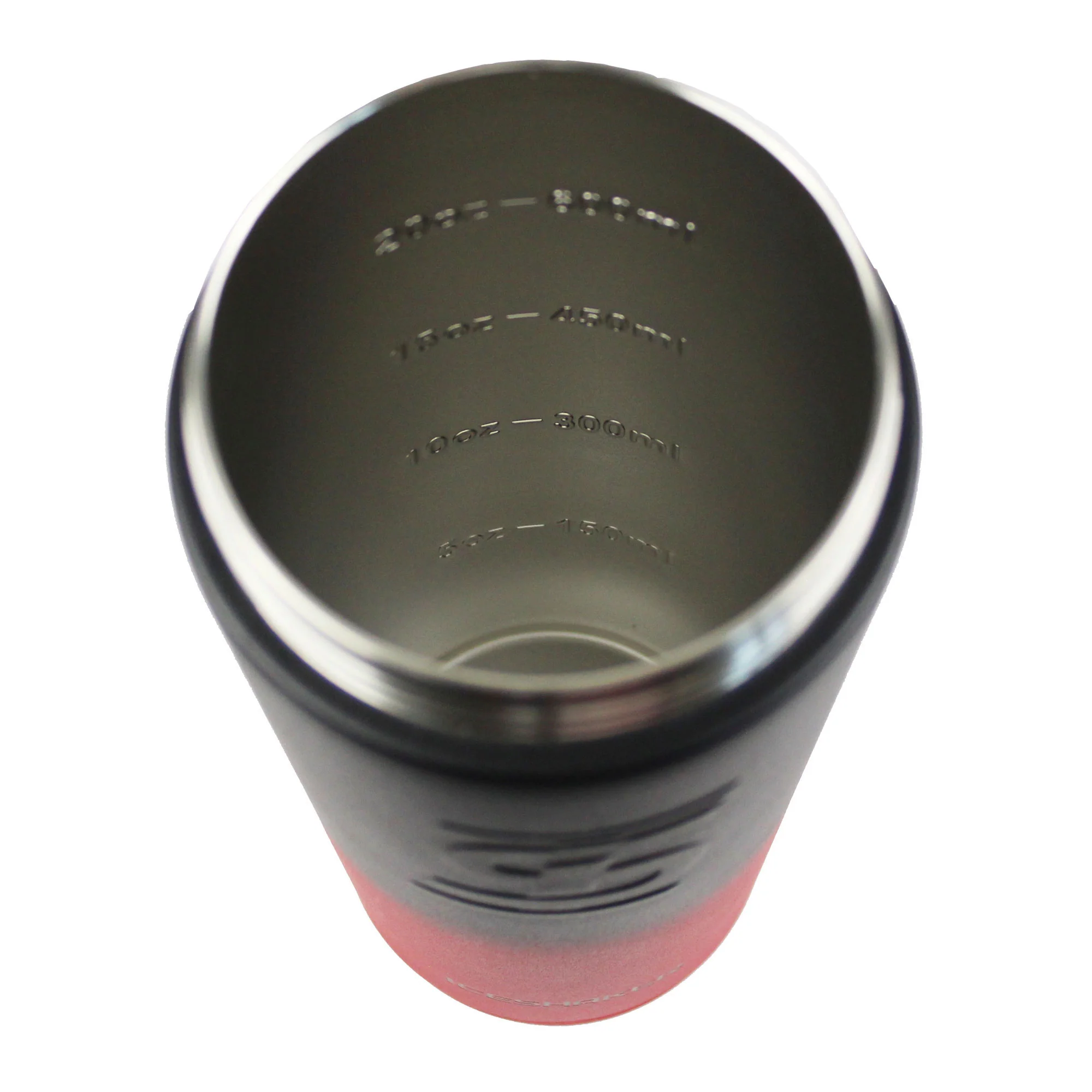 Nick "The Mutant" Walker Custom 26oz Ice Shaker - Red Black Ombre - Image 7
