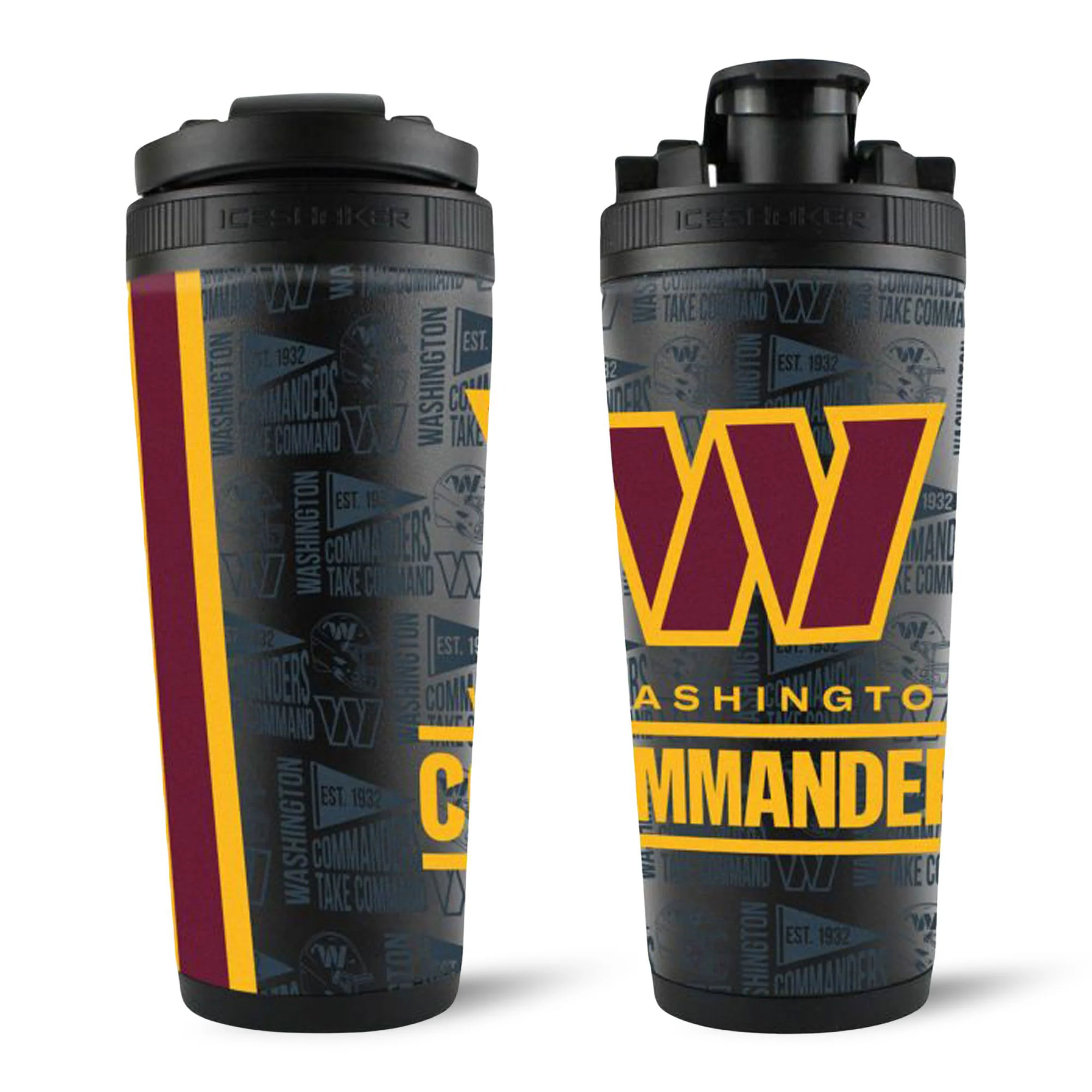 Officially Licensed Washington Commanders 26oz Ice Shaker - Image 15