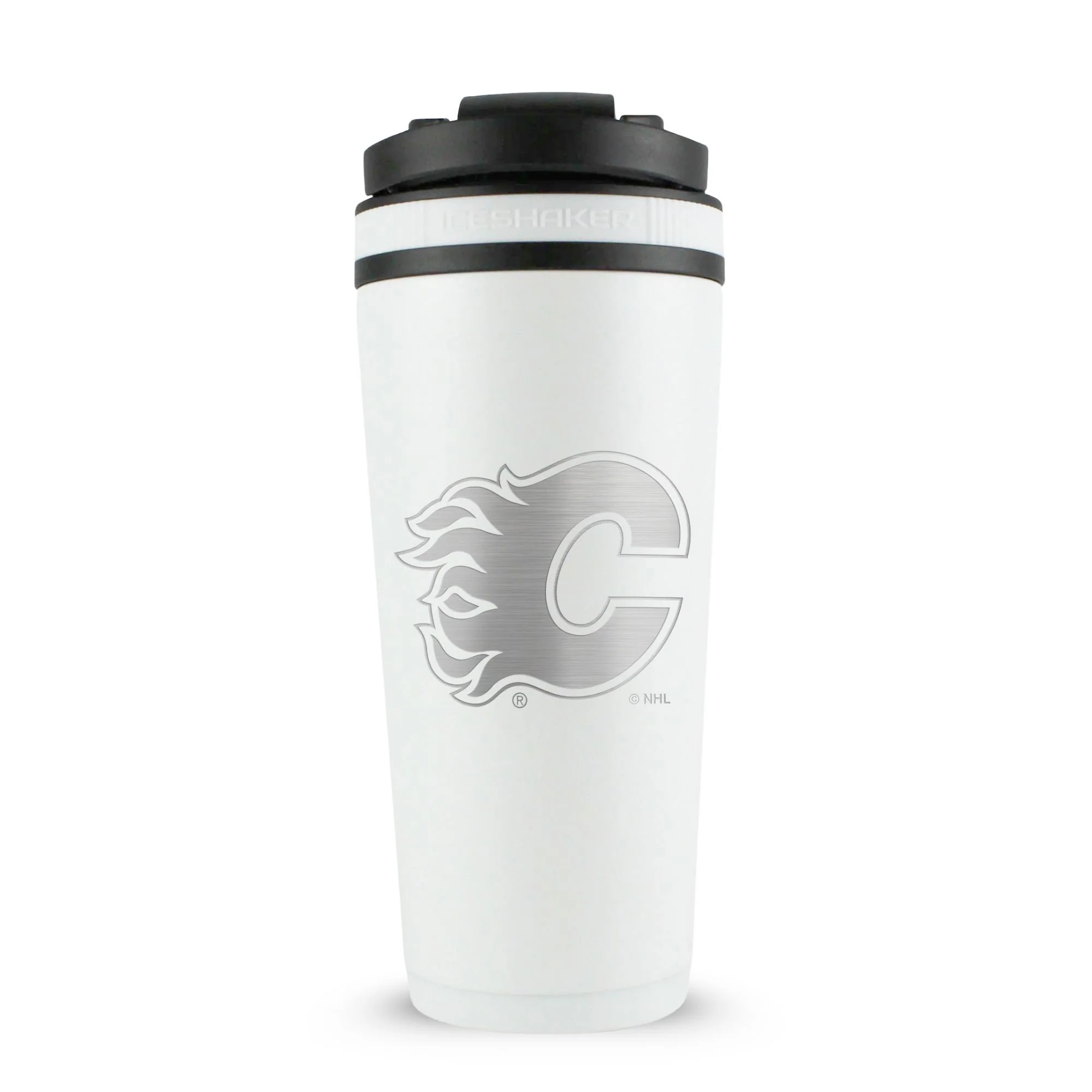 Officially Licensed Calgary Flames 26oz Ice Shaker - Image 9
