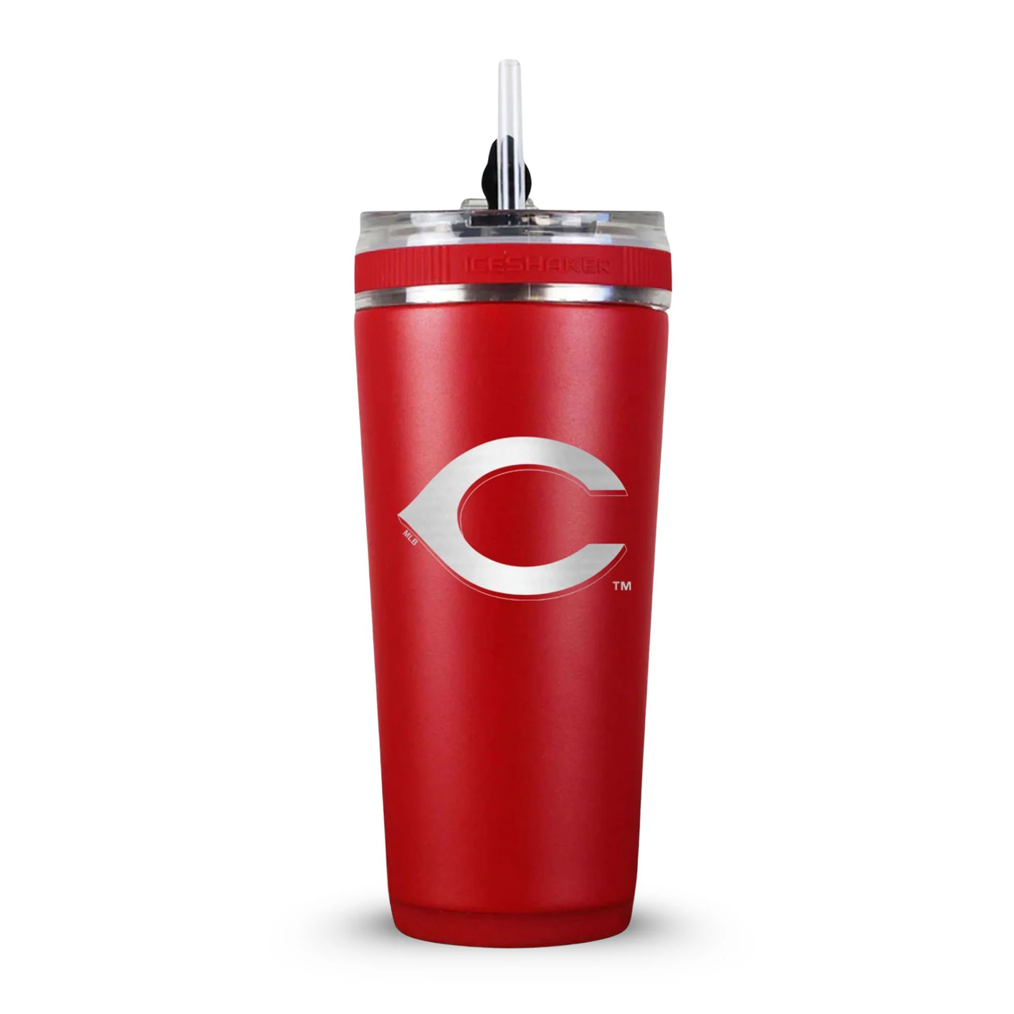 Officially Licensed Cincinnati Reds 26oz Flex Bottle - Image 7
