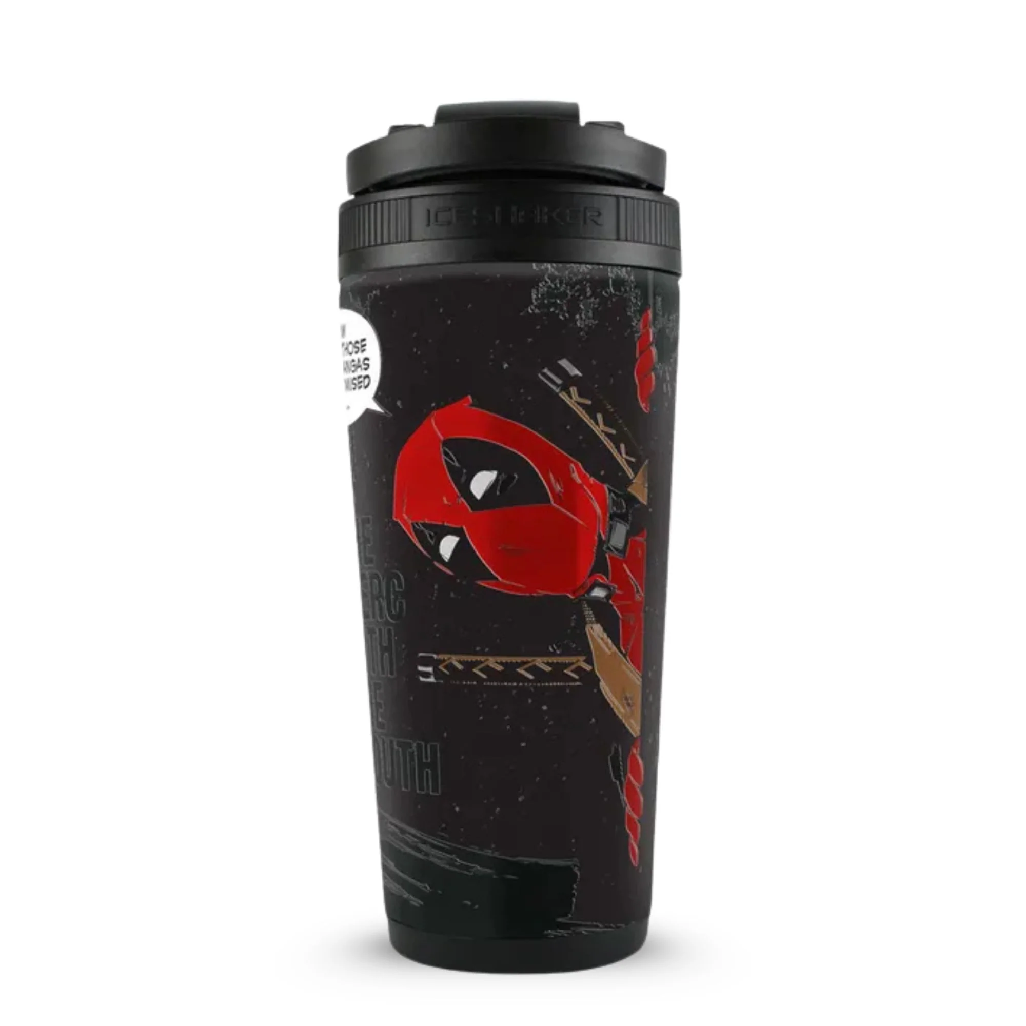 Officially Licensed Deadpool 4D 26oz Ice Shaker - Image 3