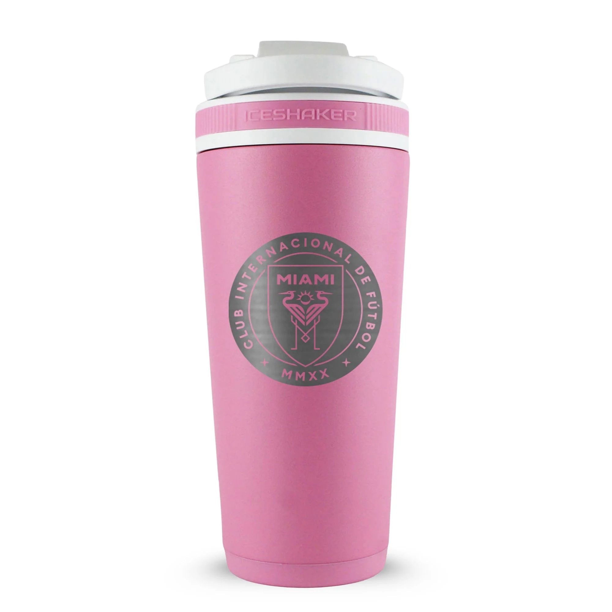Officially Licensed Inter Miami CF 26oz Ice Shaker - Pink
