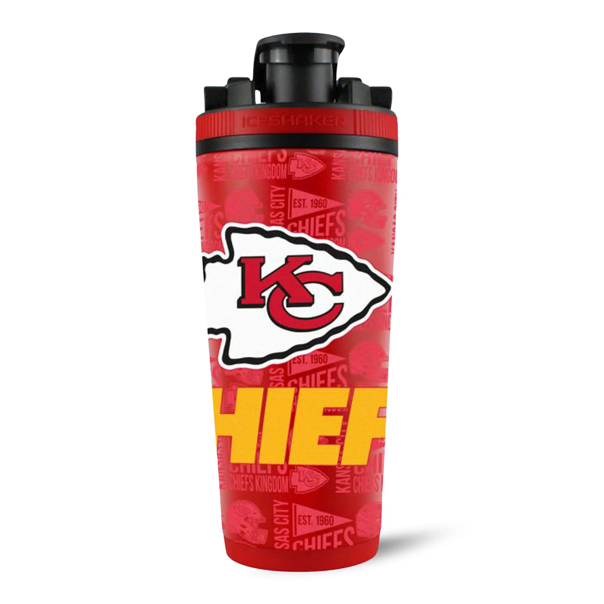 Officially Licensed Kansas City Chiefs 26oz Ice Shaker - Image 23