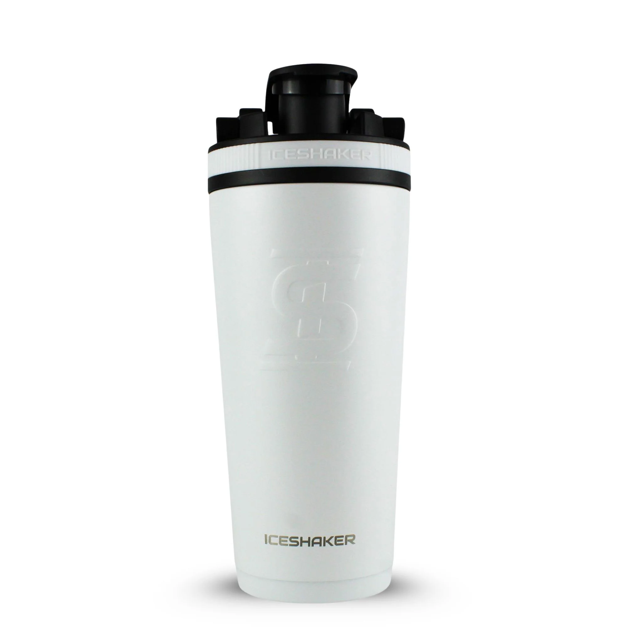 Officially Licensed Los Angeles Lakers 26oz Ice Shaker - White - Image 4