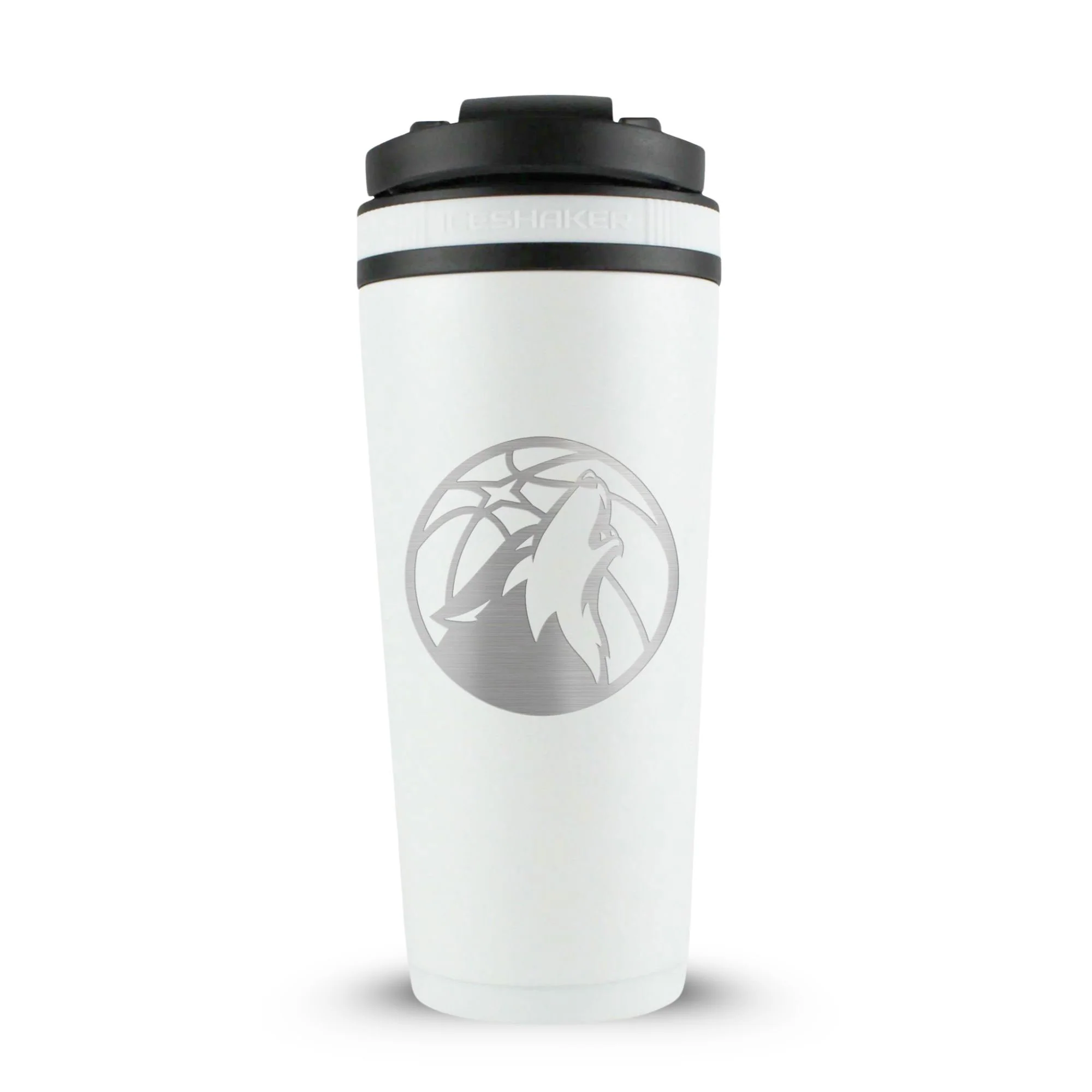 Officially Licensed Minnesota Timberwolves 26oz Ice Shaker - White