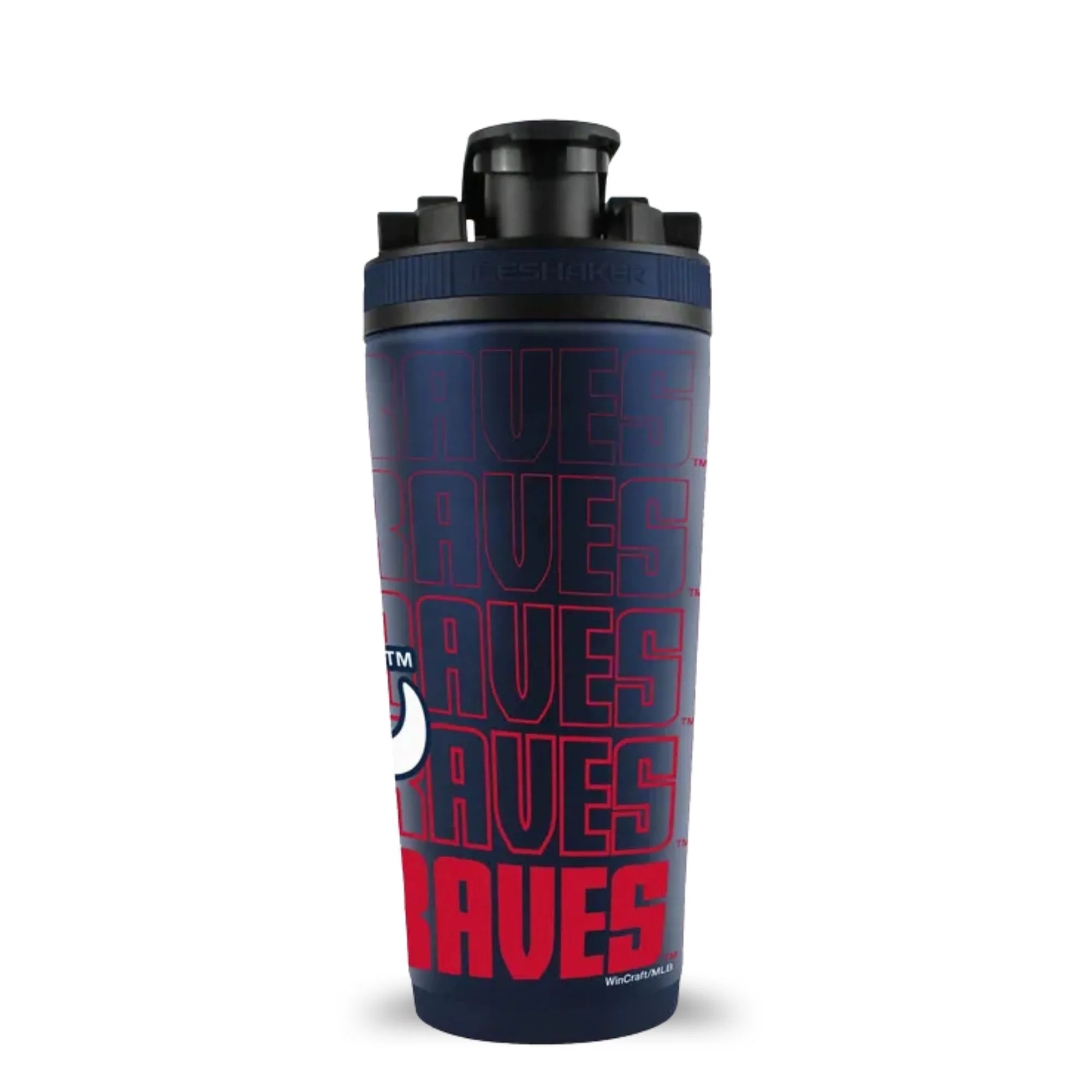 Officially Licensed Atlanta Braves 26oz Ice Shaker - Image 18