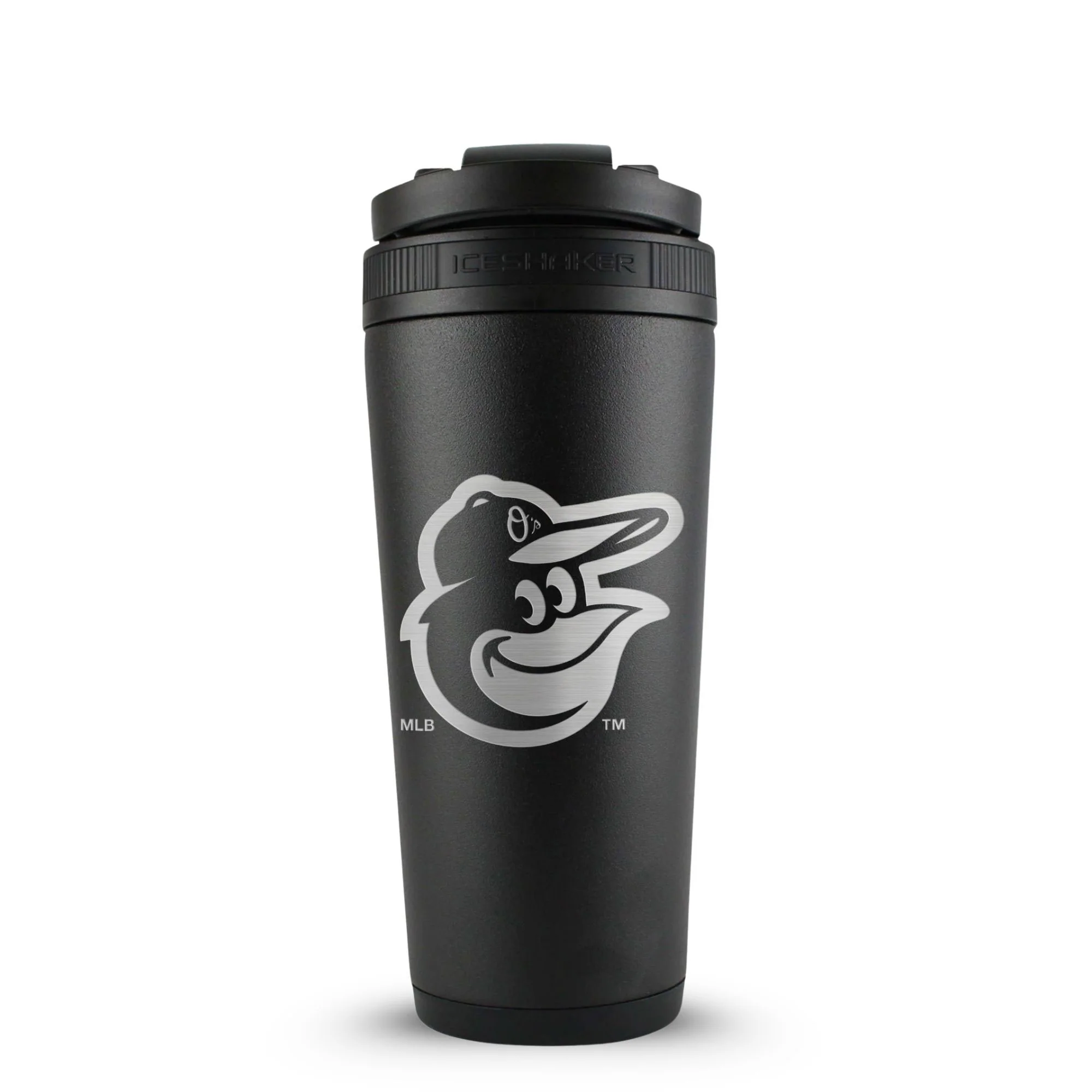 Officially Licensed Baltimore Orioles 26oz Ice Shaker - Black