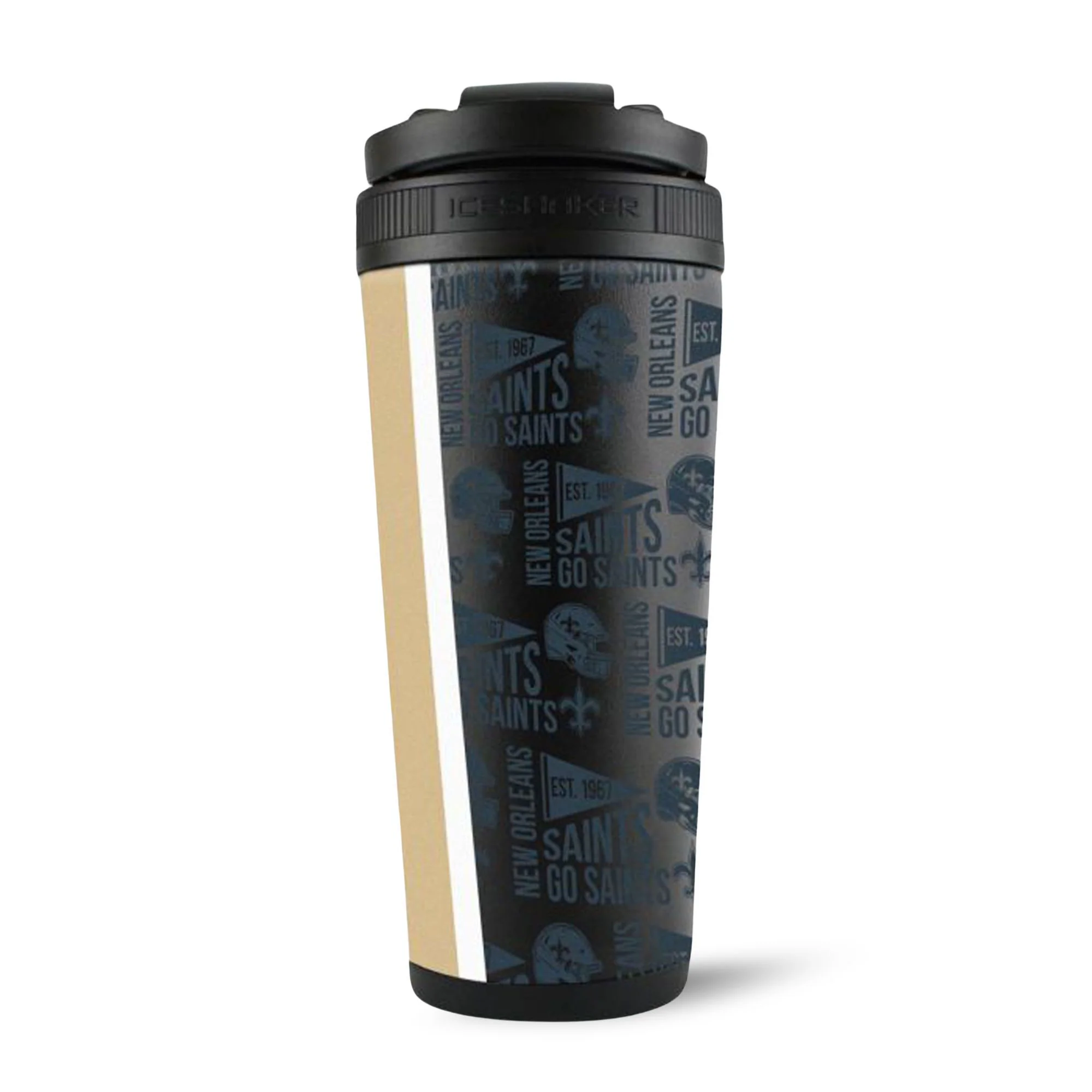Officially Licensed New Orleans Saints 4D Ice Shaker - Image 3