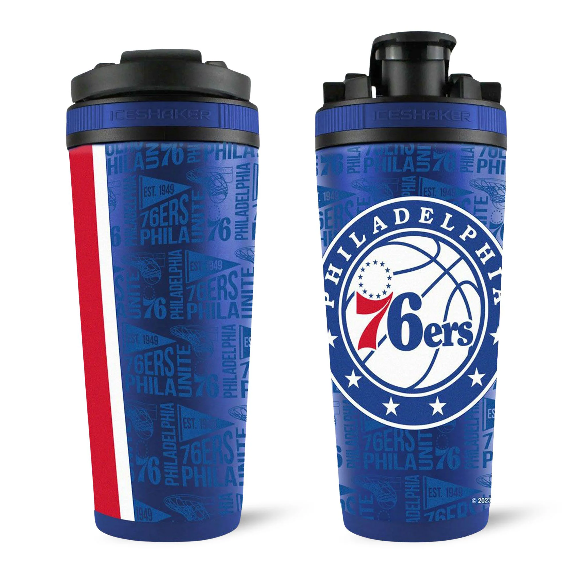 Officially Licensed Philadelphia 76ers 26oz Ice Shaker - Image 15