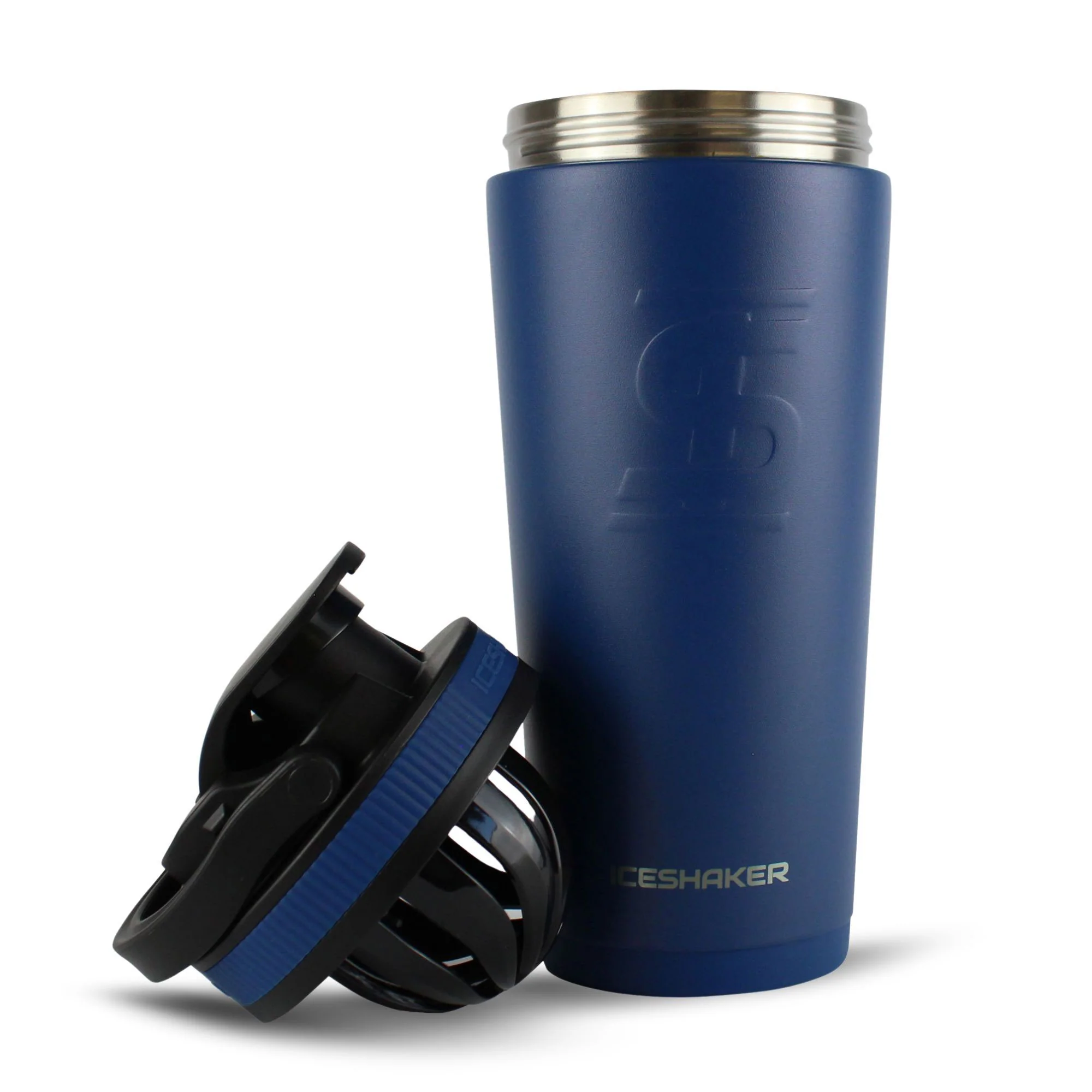 Officially Licensed Houston Texans 26oz Ice Shaker - Navy - Image 2