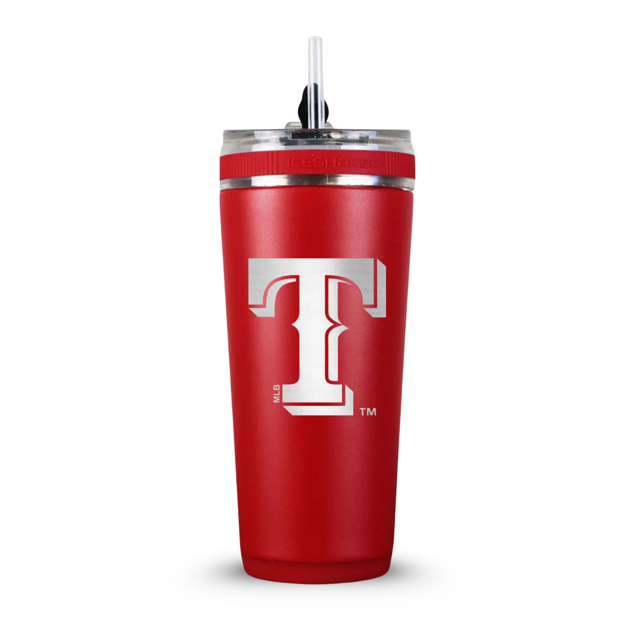Officially Licensed Texas Rangers 26oz Flex Bottle - Image 7