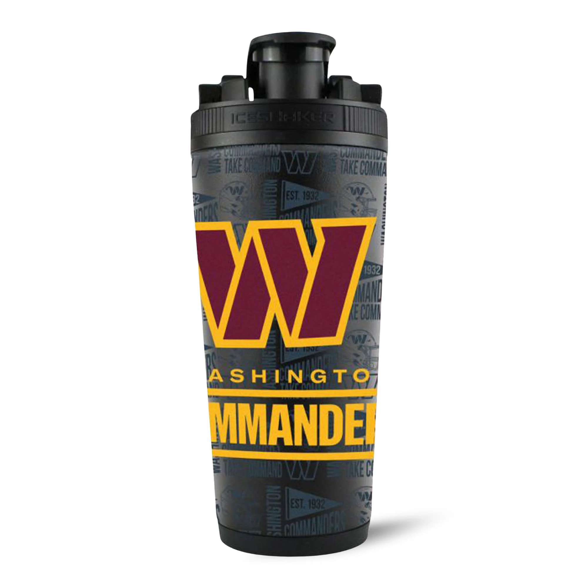 Officially Licensed Washington Commanders 26oz Ice Shaker - Image 16