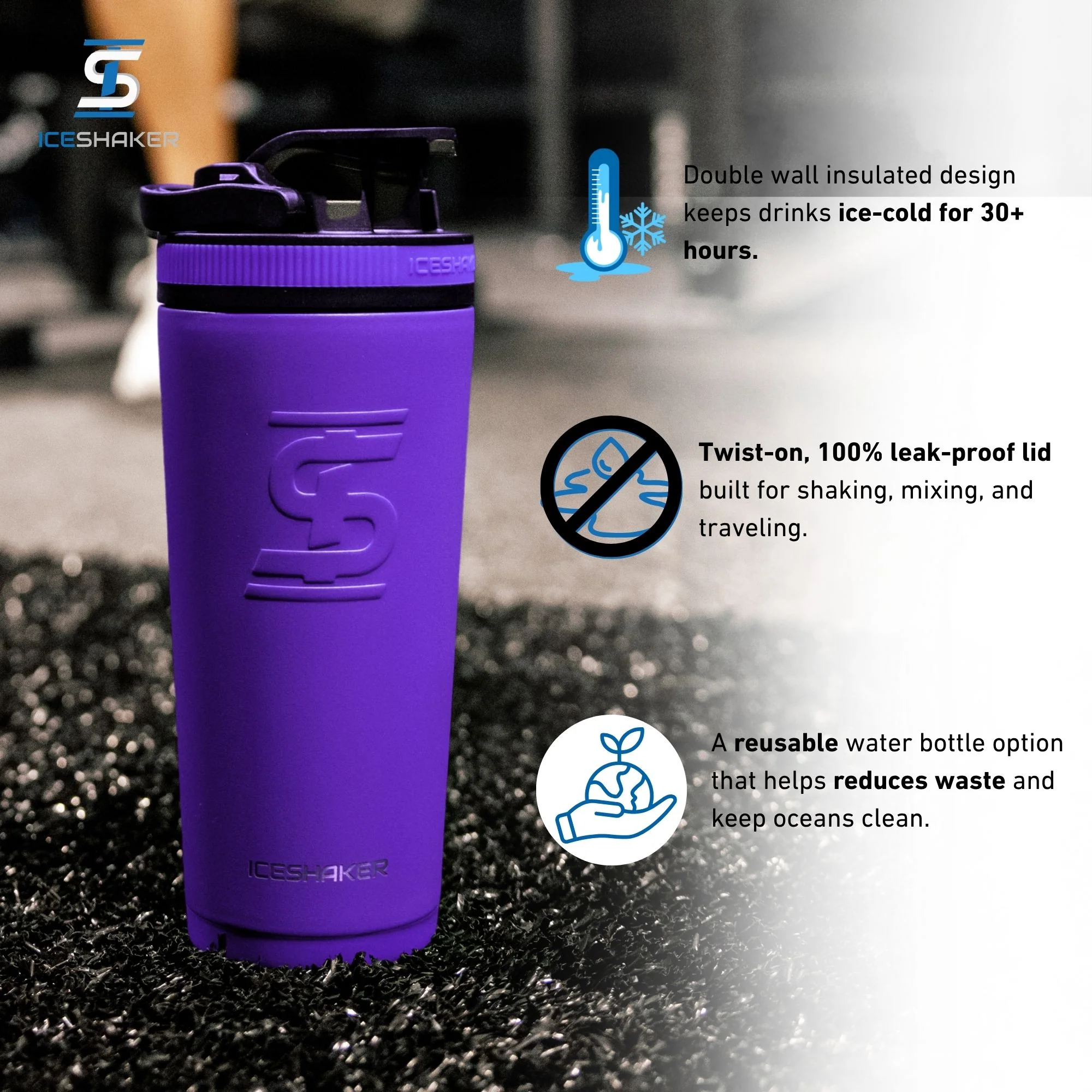 Officially Licensed WWE Rhea Ripley 26oz Ice Shaker - Image 5