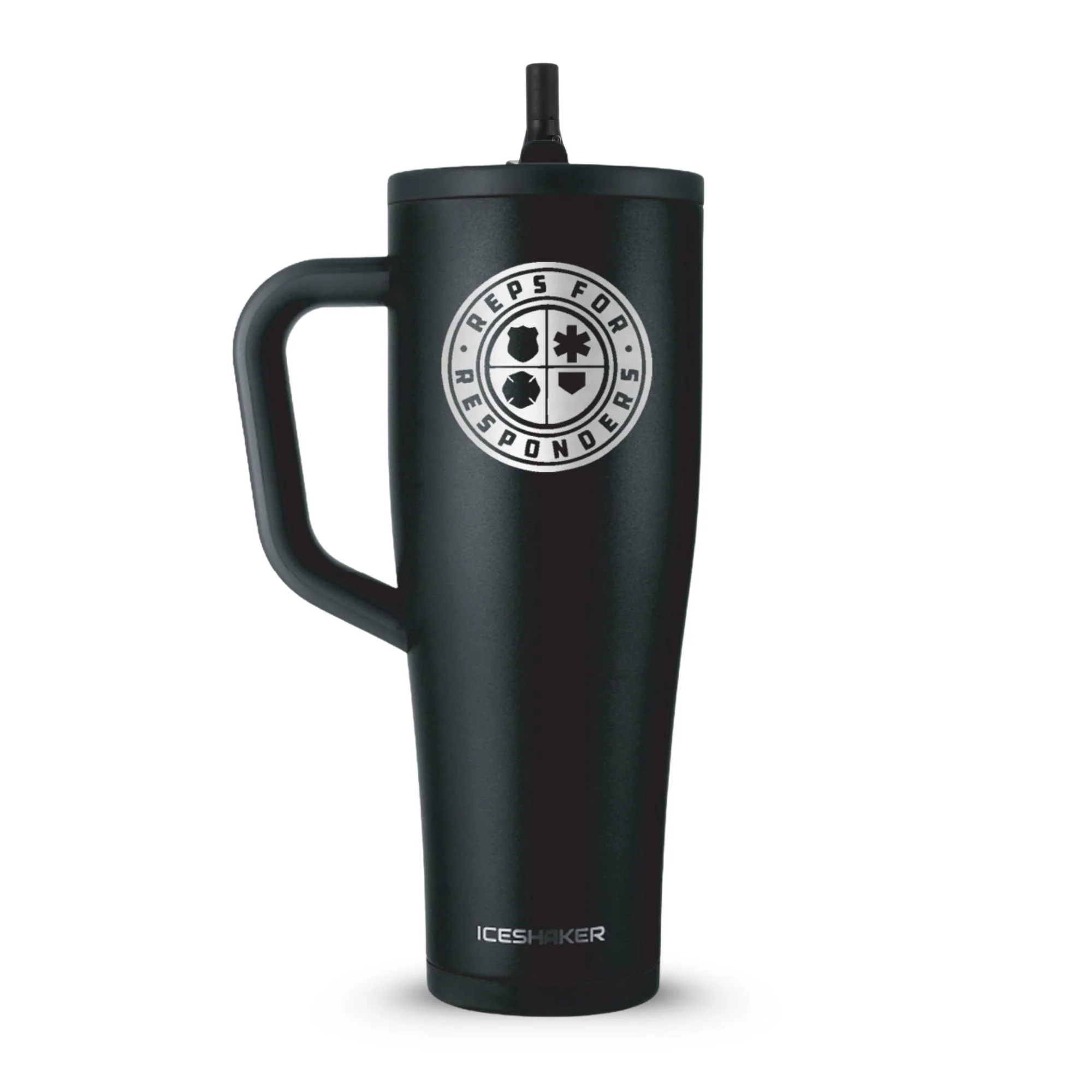 Reps For Responders 40oz Legend Series Shaker Tumbler - Black