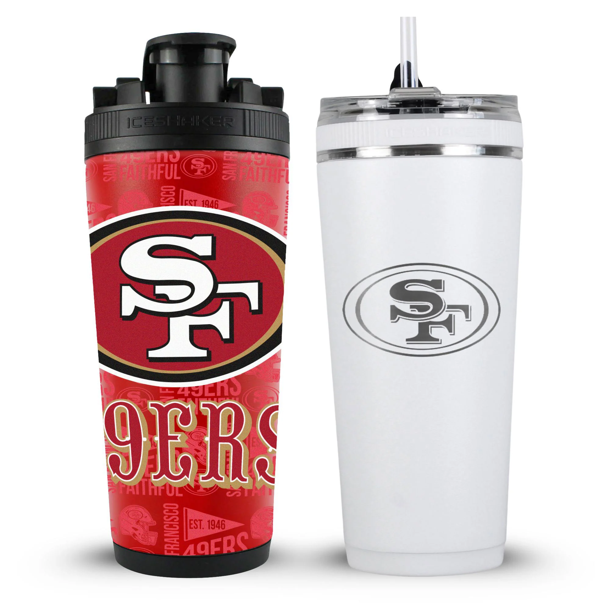 San Francisco 49ers 4D Shaker & Flex Bottle Bundle - Image 2