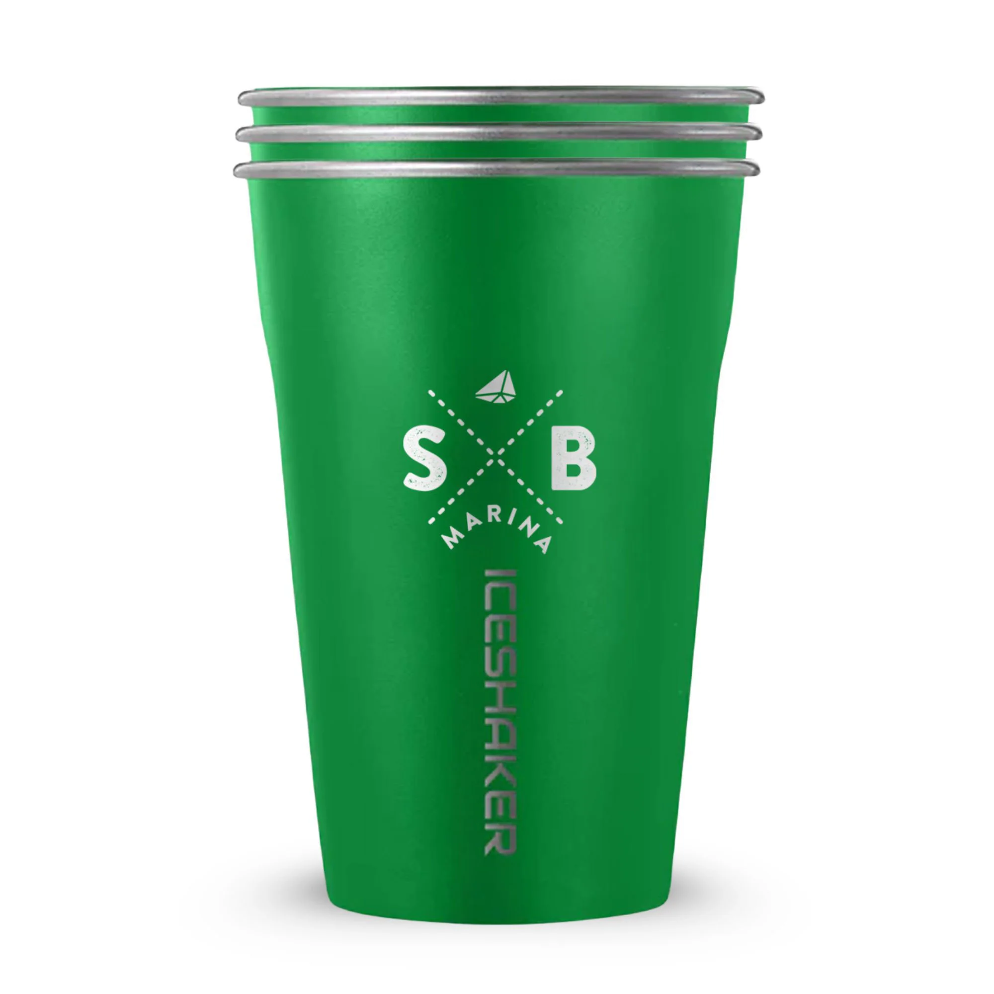 Sapphire Bay Marina Custom 20oz Stainless Steel Cups - 3 Pack - Image 4