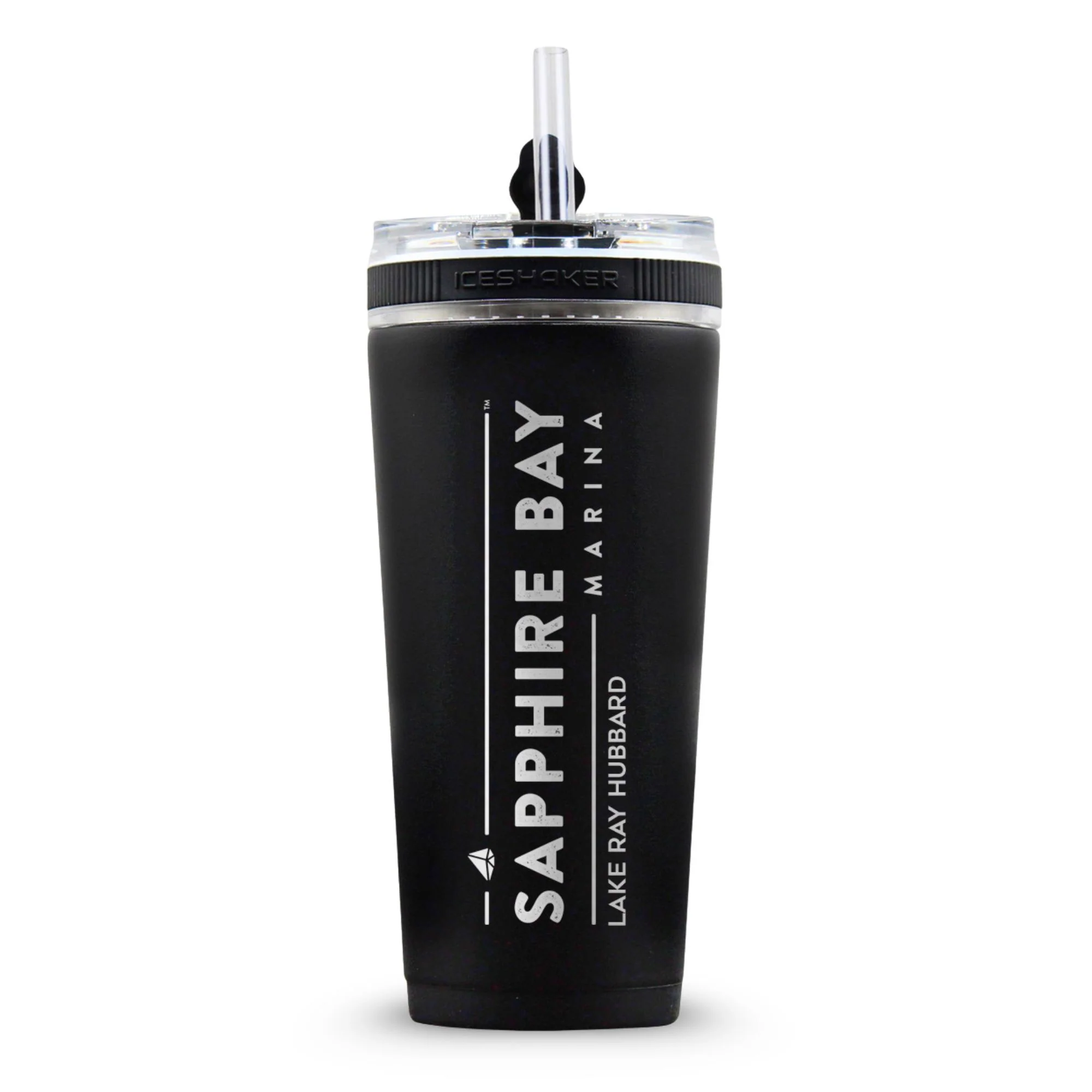 Sapphire Bay Marina Custom 26oz Flex Bottles