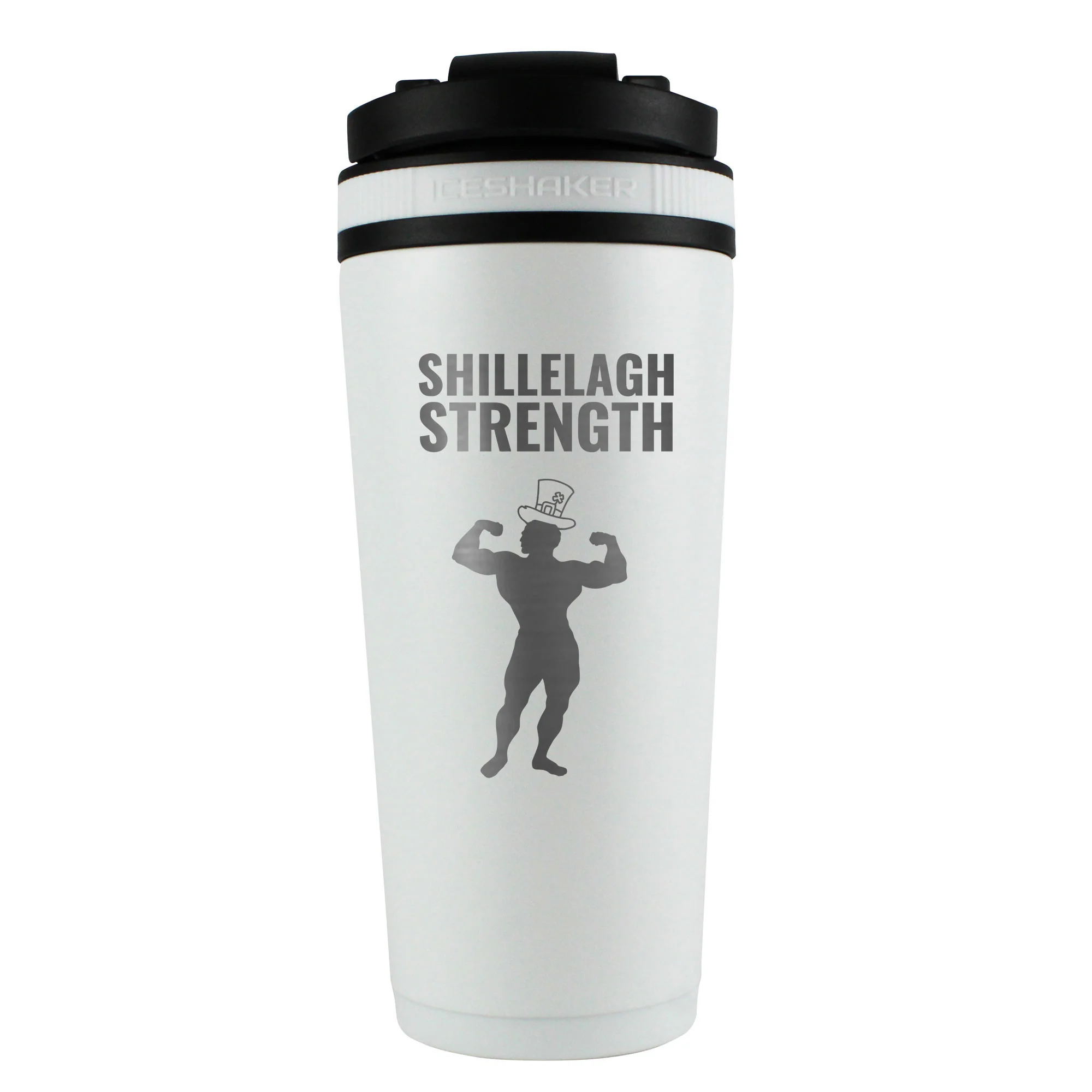 St. Patrick's Day Shillelagh Strength 26oz Ice Shaker - Image 3