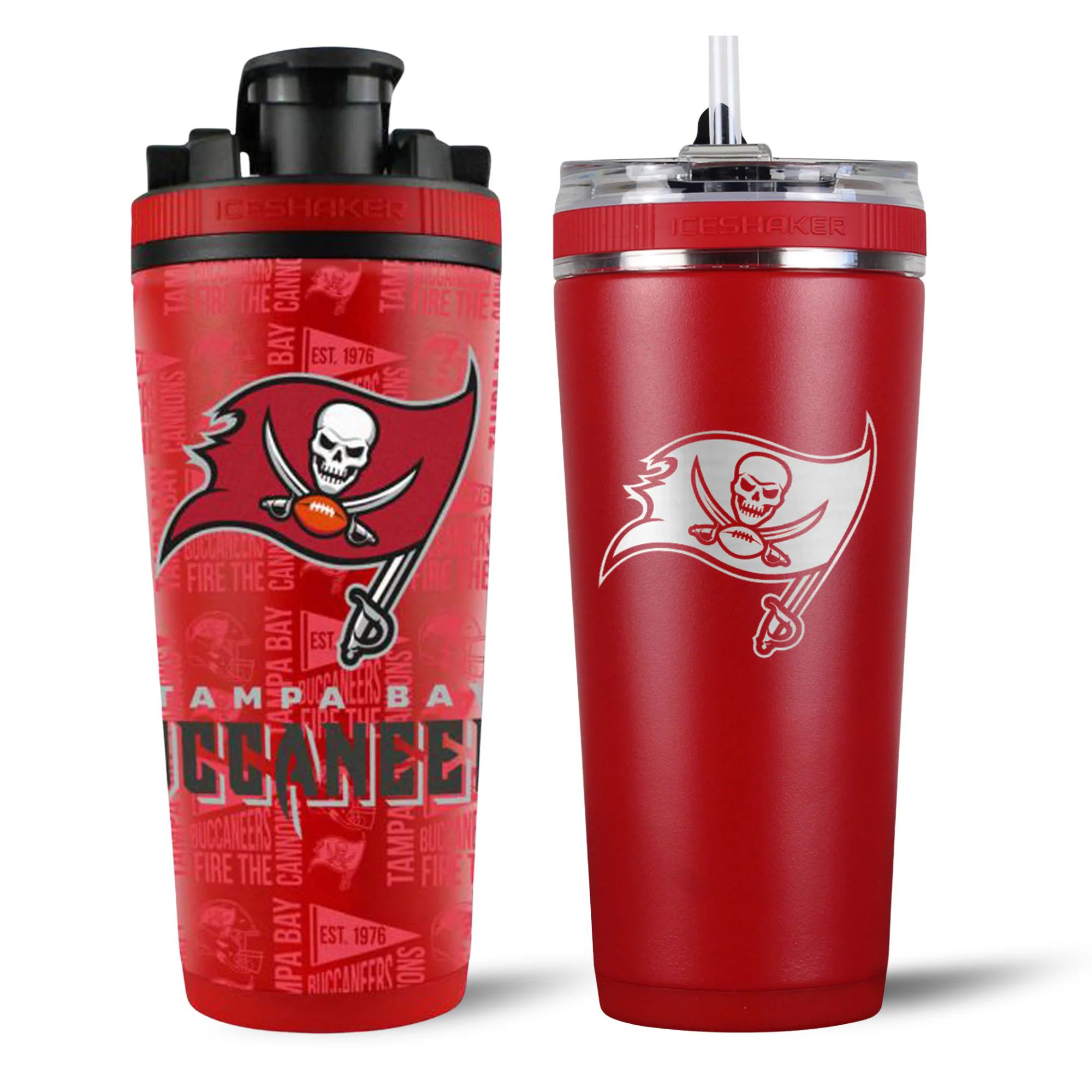Tampa Bay Buccaneers 4D Shaker & Flex Bottle Bundle - Image 2