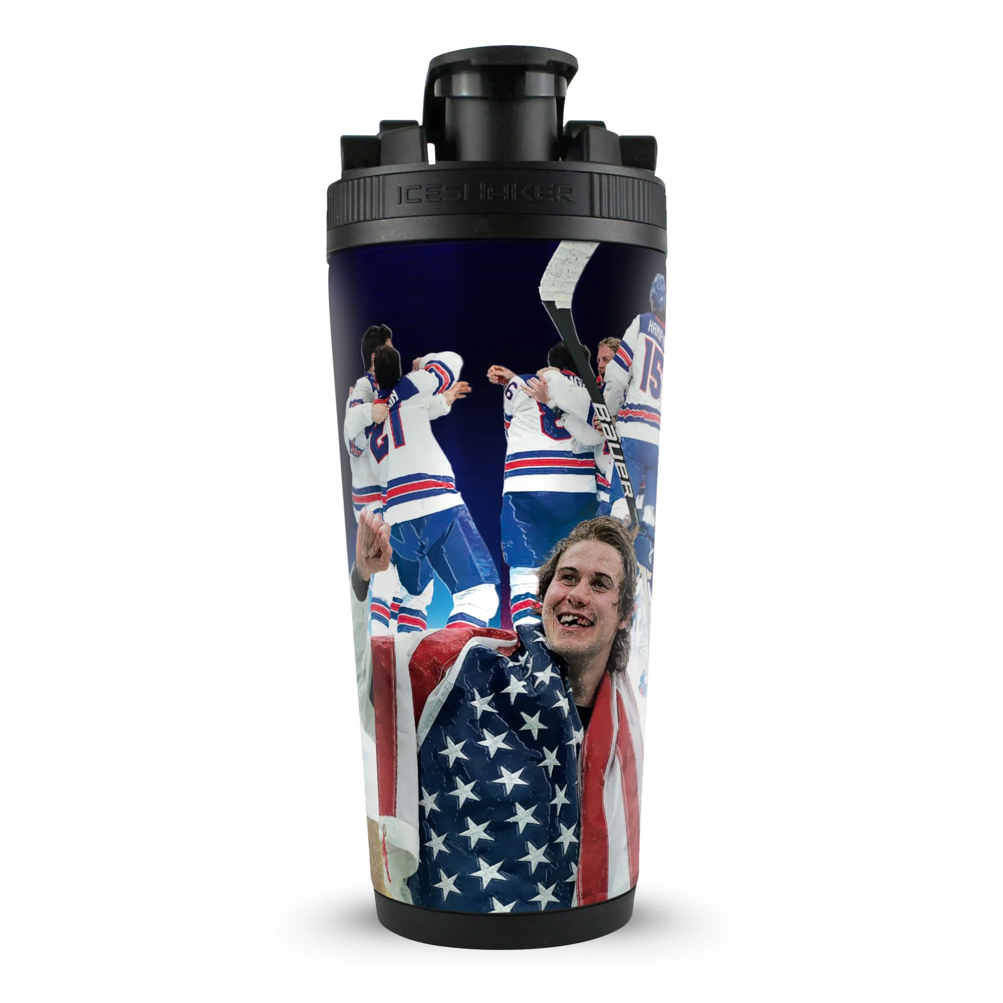 Team USA Hockey Gold Medal Celebration 4D 26oz Ice Shaker - Image 2