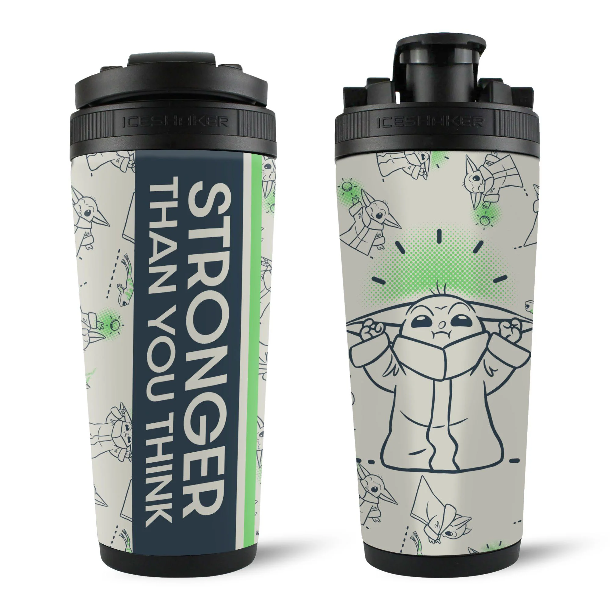 The Mandalorian Grogu "Stronger Than You Think" 4D Ice Shaker