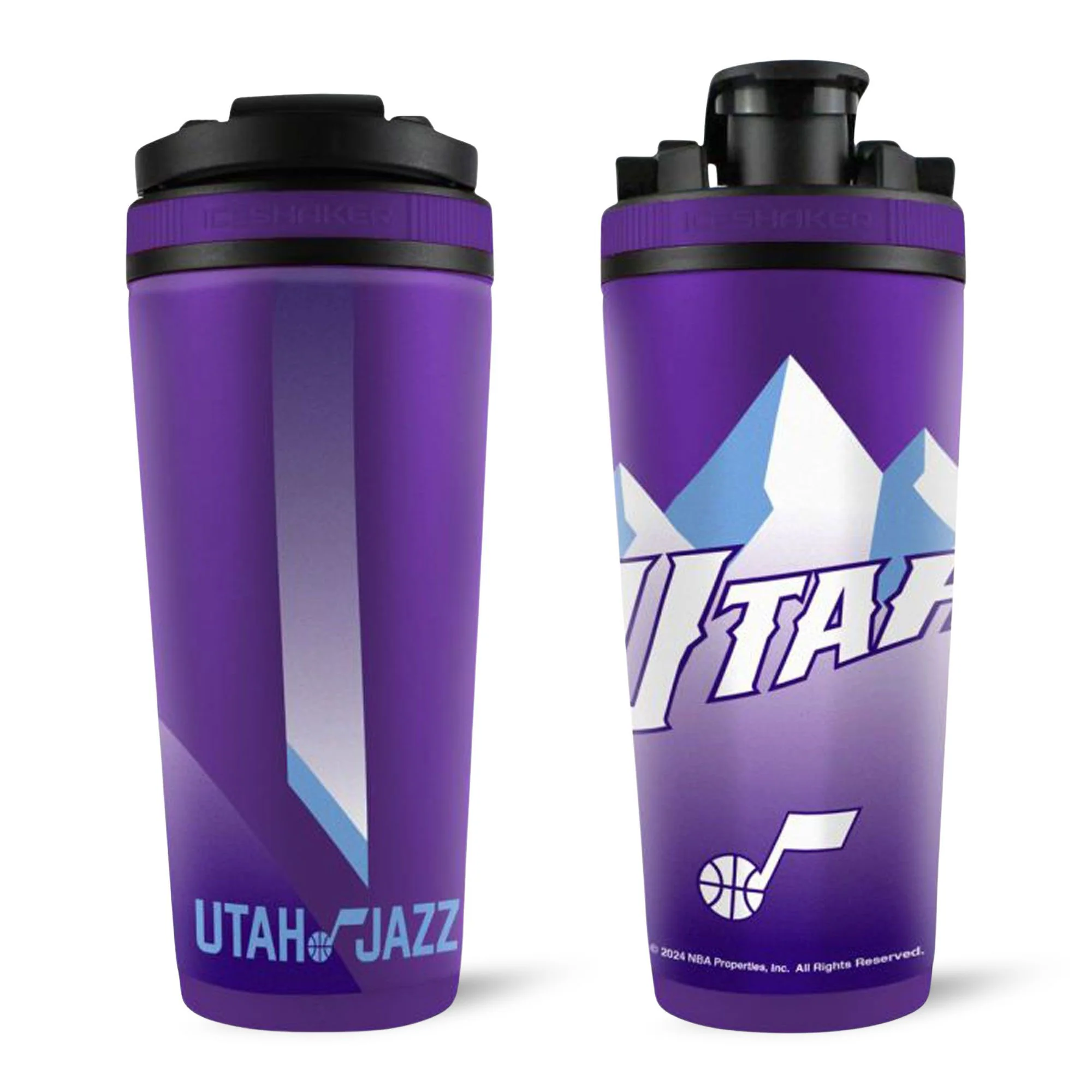 Officially Licensed Utah Jazz 26oz Ice Shaker - Image 15