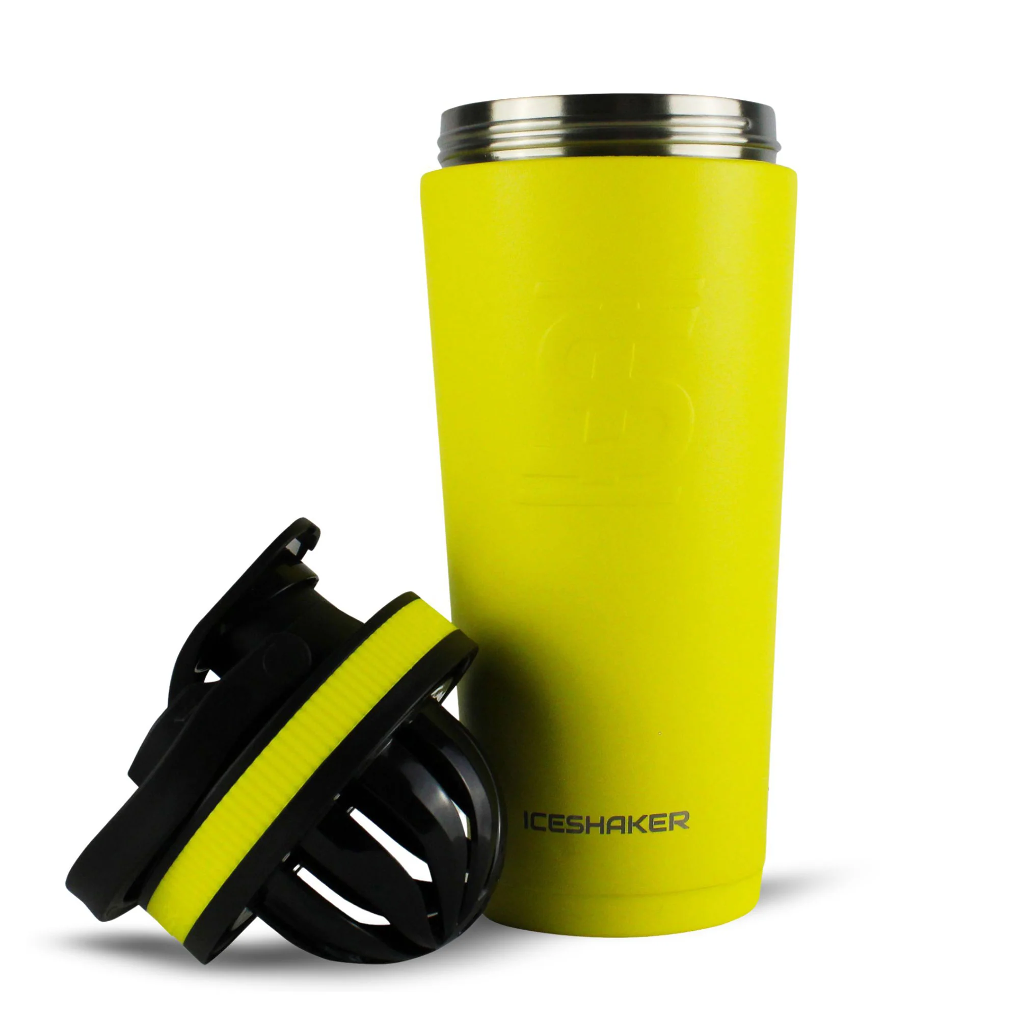 Officially Licensed University of Iowa 26oz Ice Shaker - Yellow - Image 2